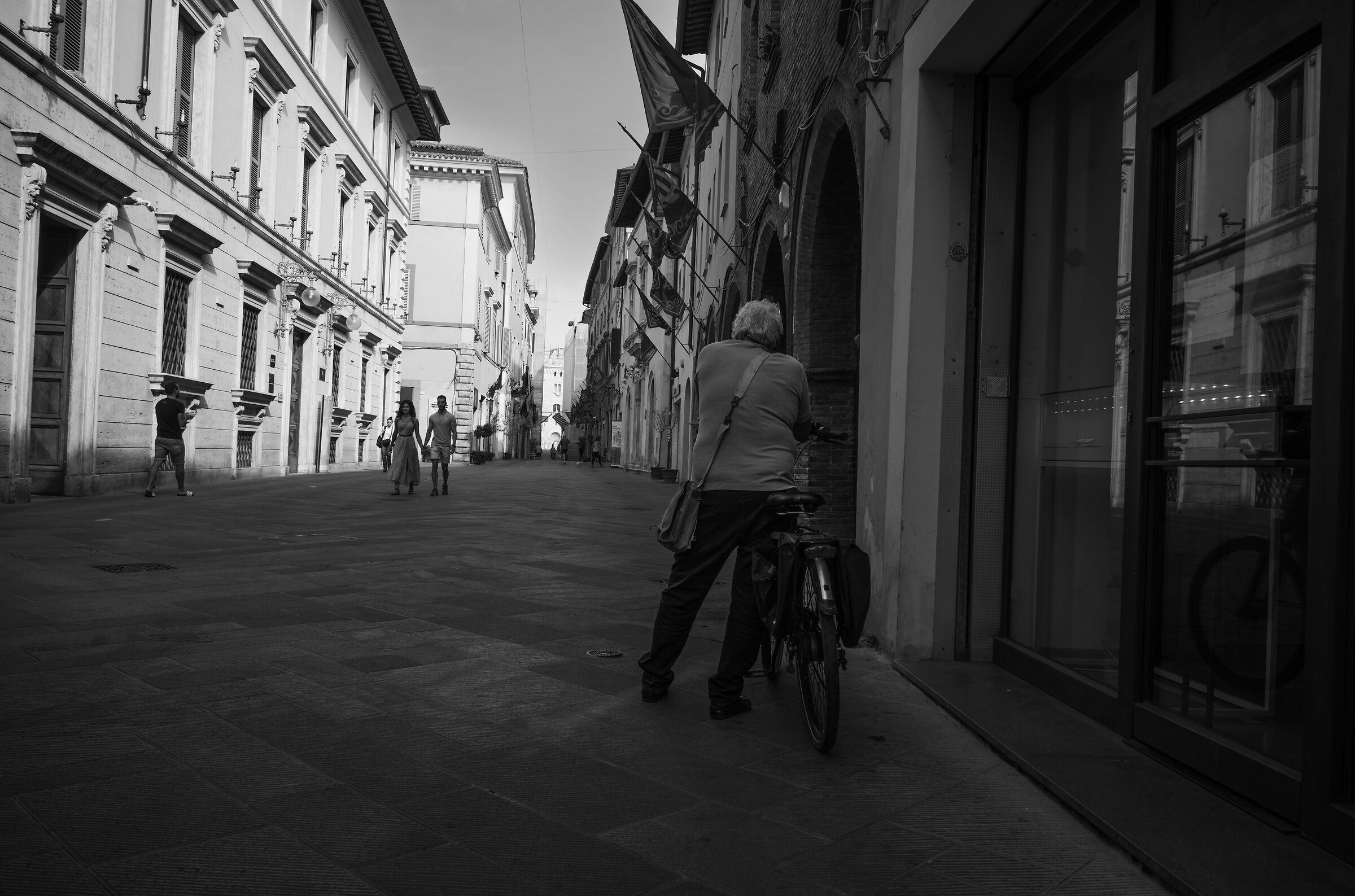 Walking on Sunday morning