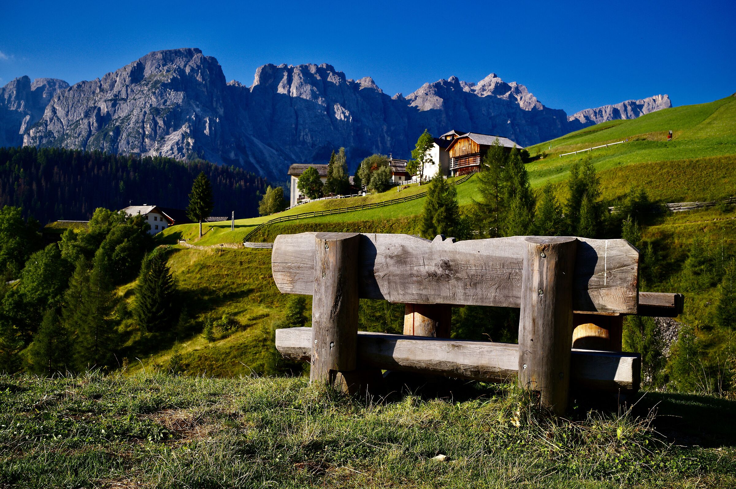 panchina valle dei mulini