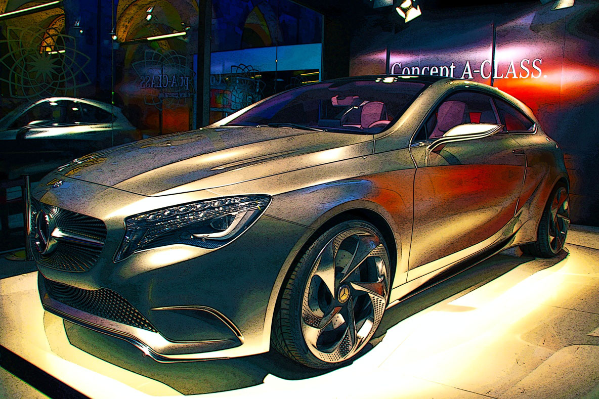 HDR prototipo Mercedes Classe A