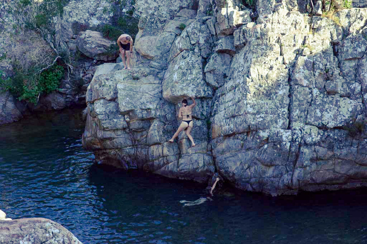That ledge there.... in the shape of a wildebeest hoof!