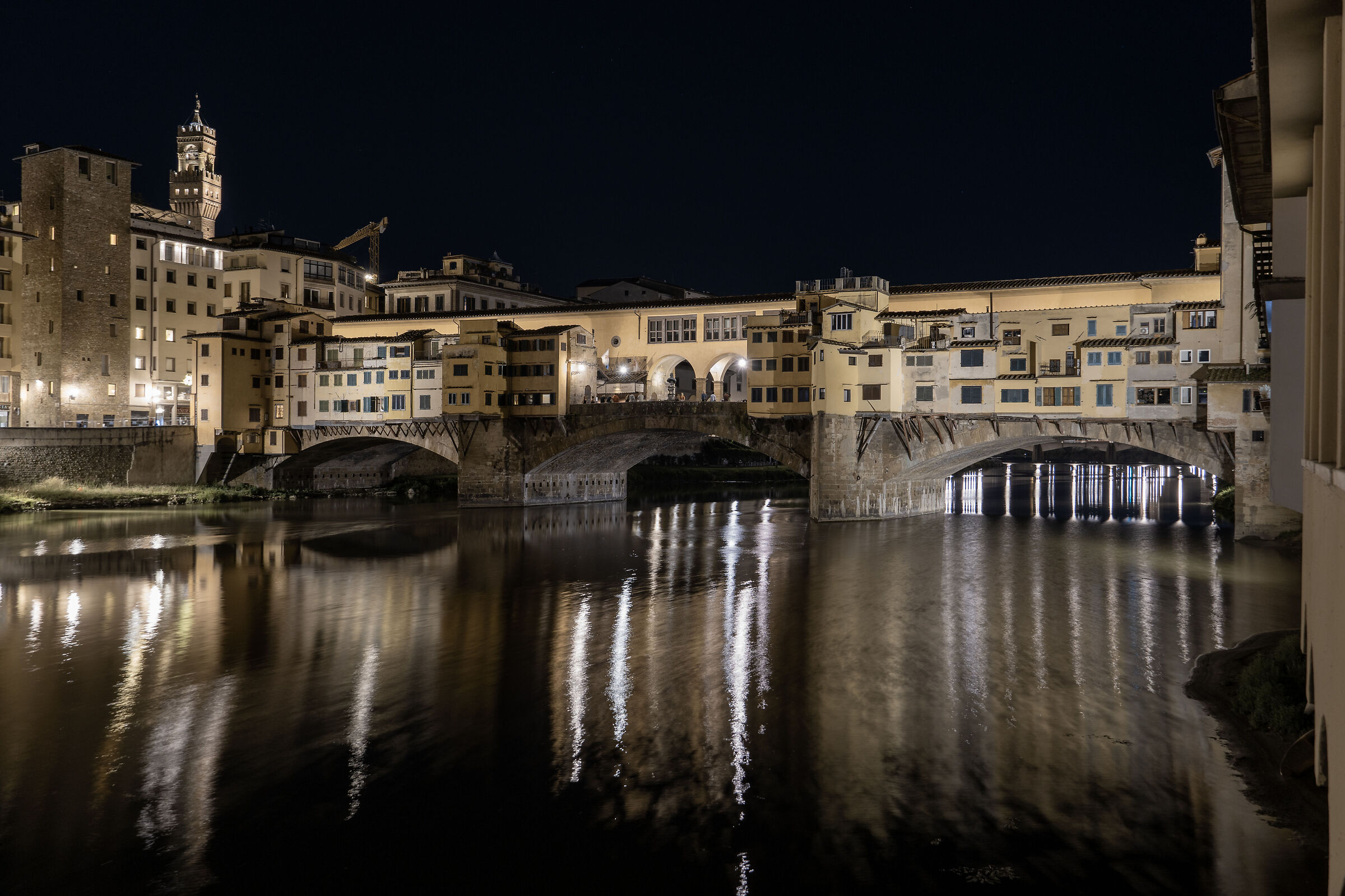 Ponte Vecchio visto da vicino