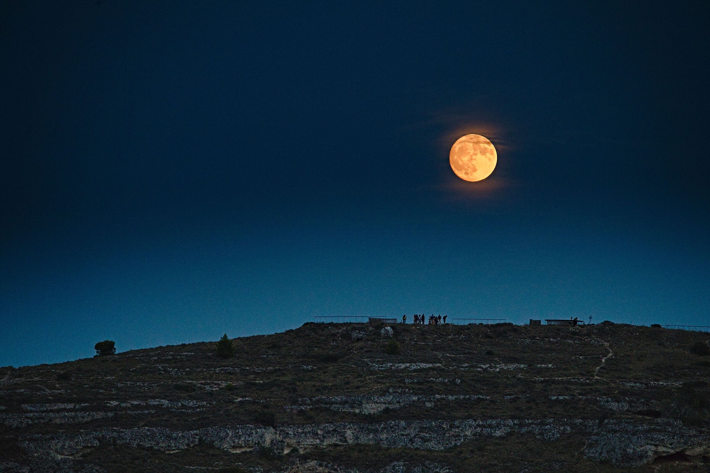 Superluna d'agosto a Matera