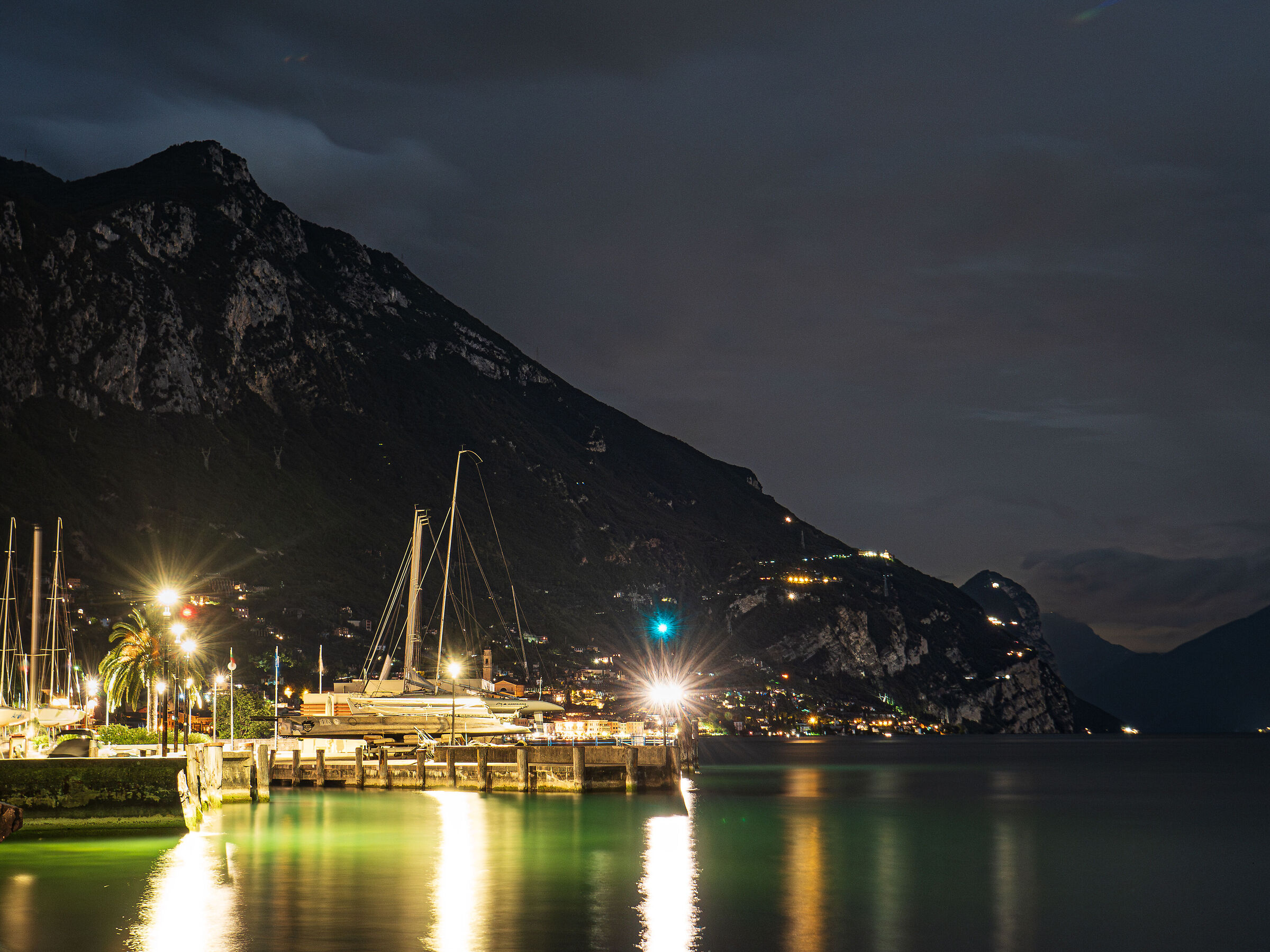 Quiet evening on Lake Garda