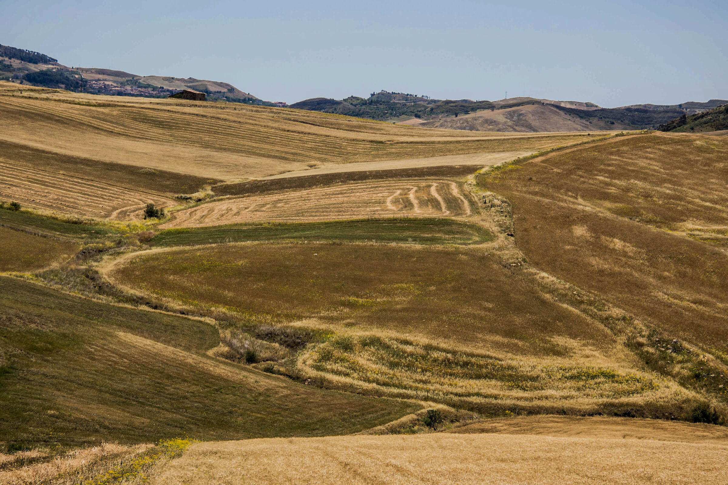 Colors and geometries of Sicily
