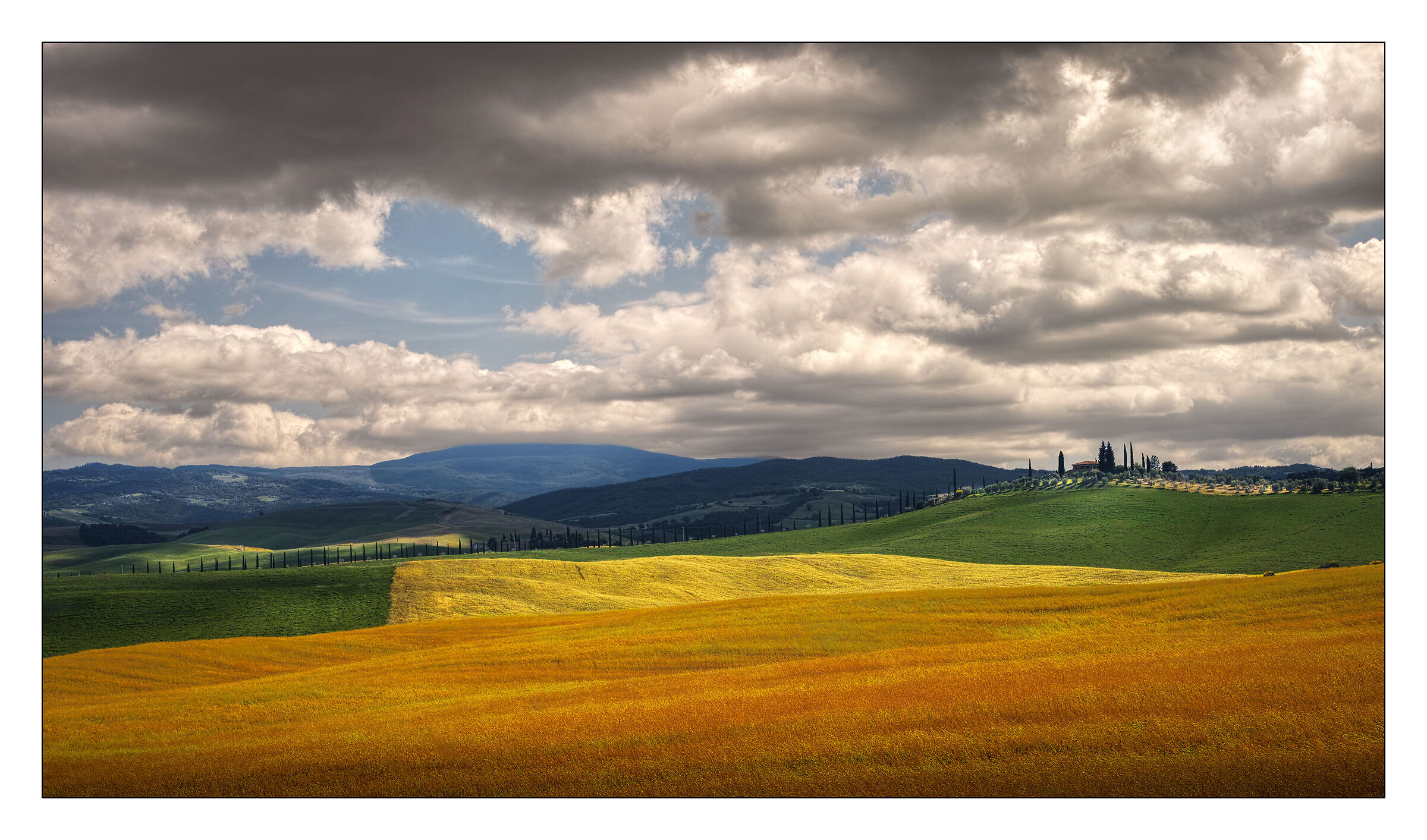 Pomeriggio in Val D'Orcia