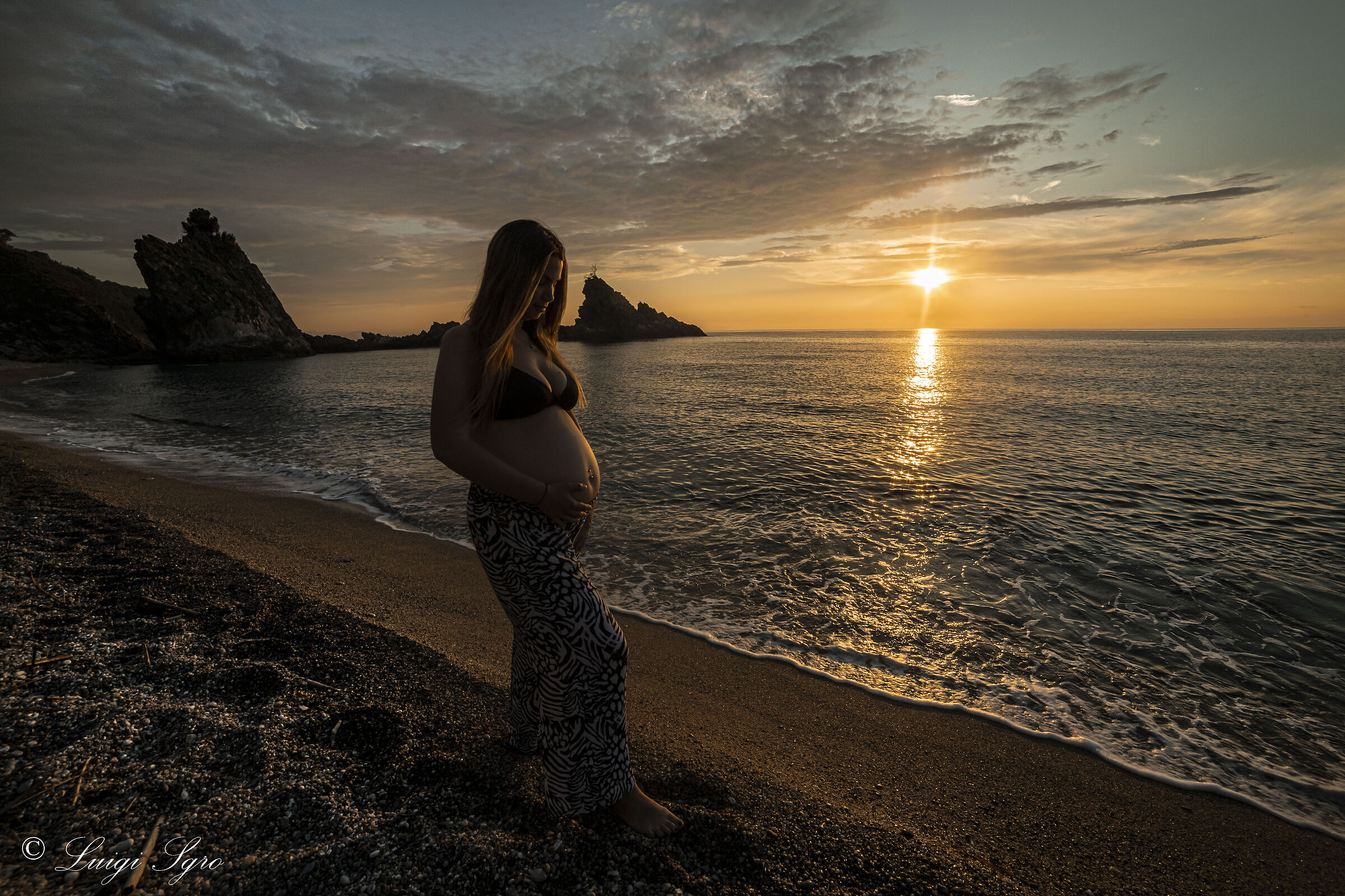 Sunset maternity