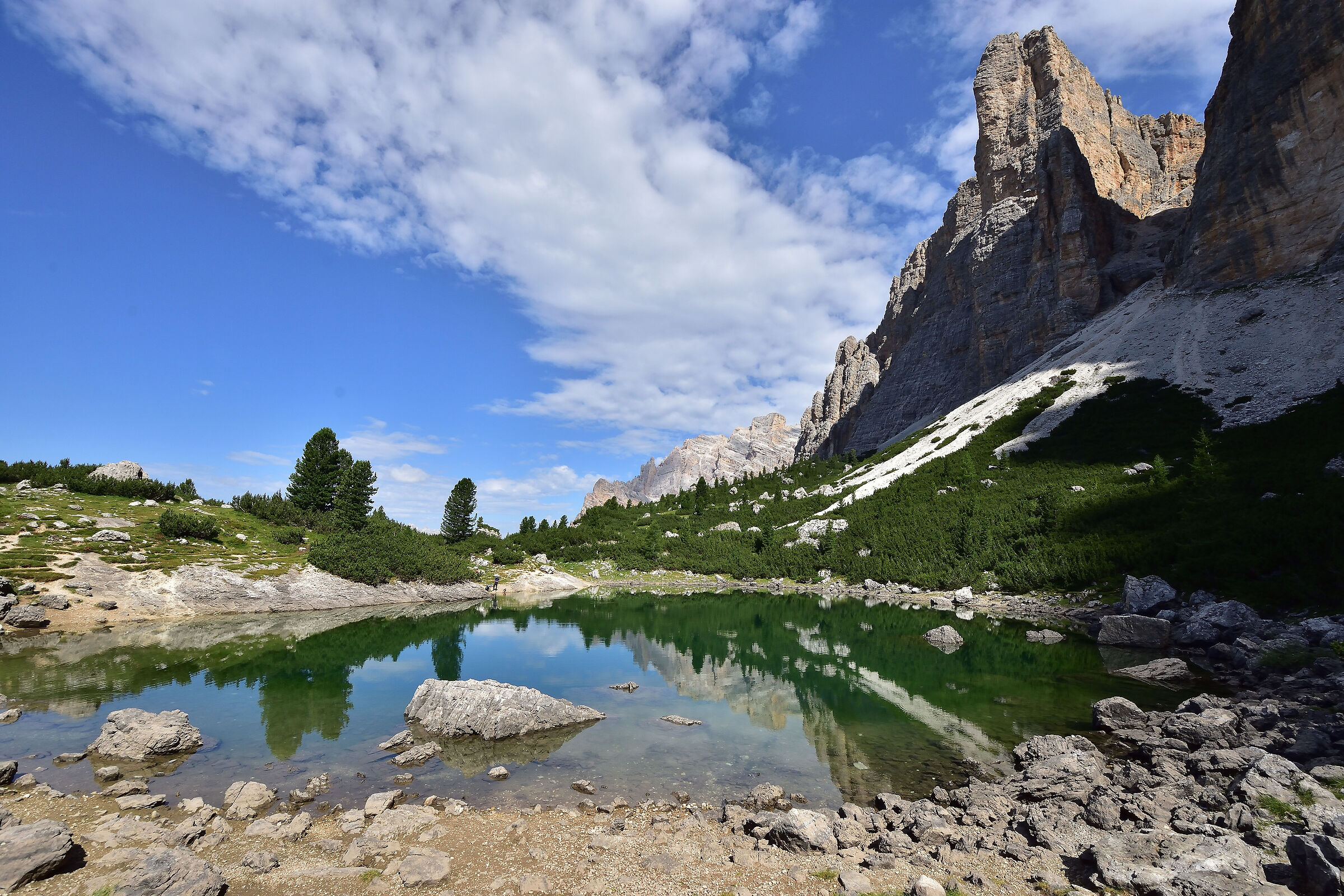 Mountain reflections