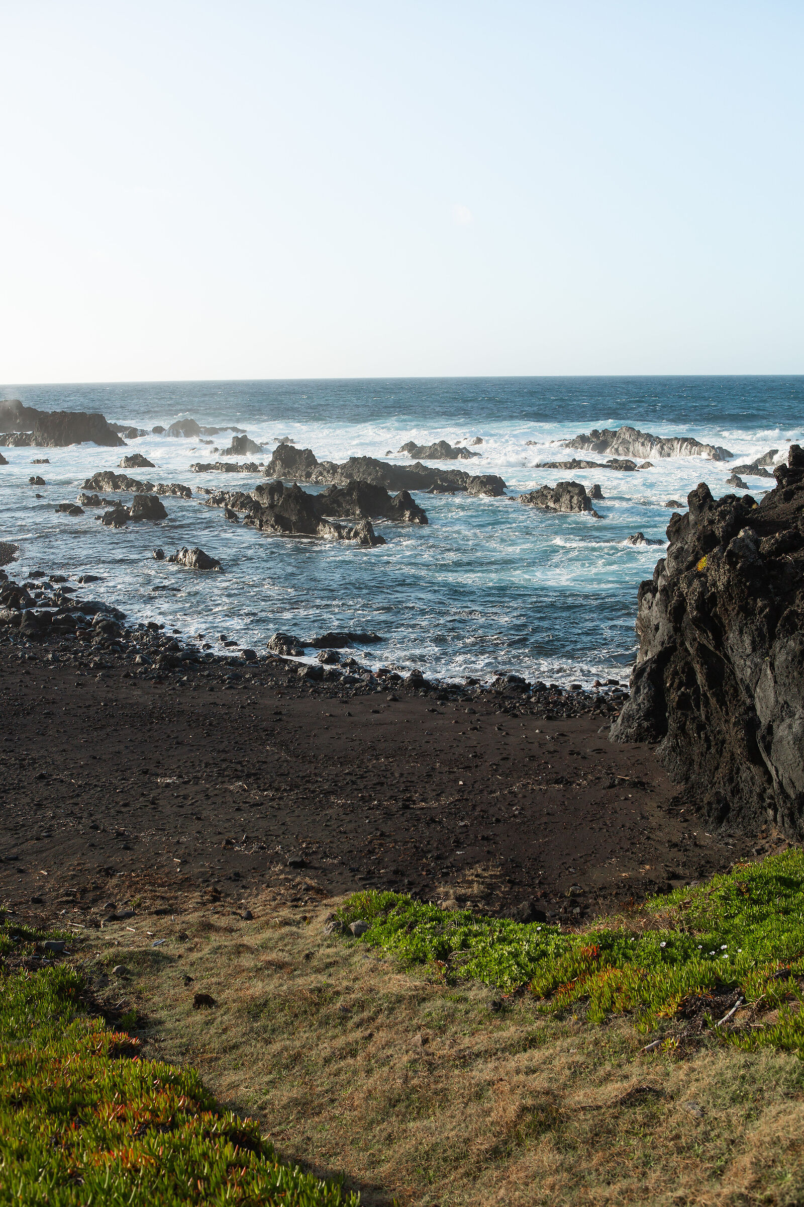 Windy ocean