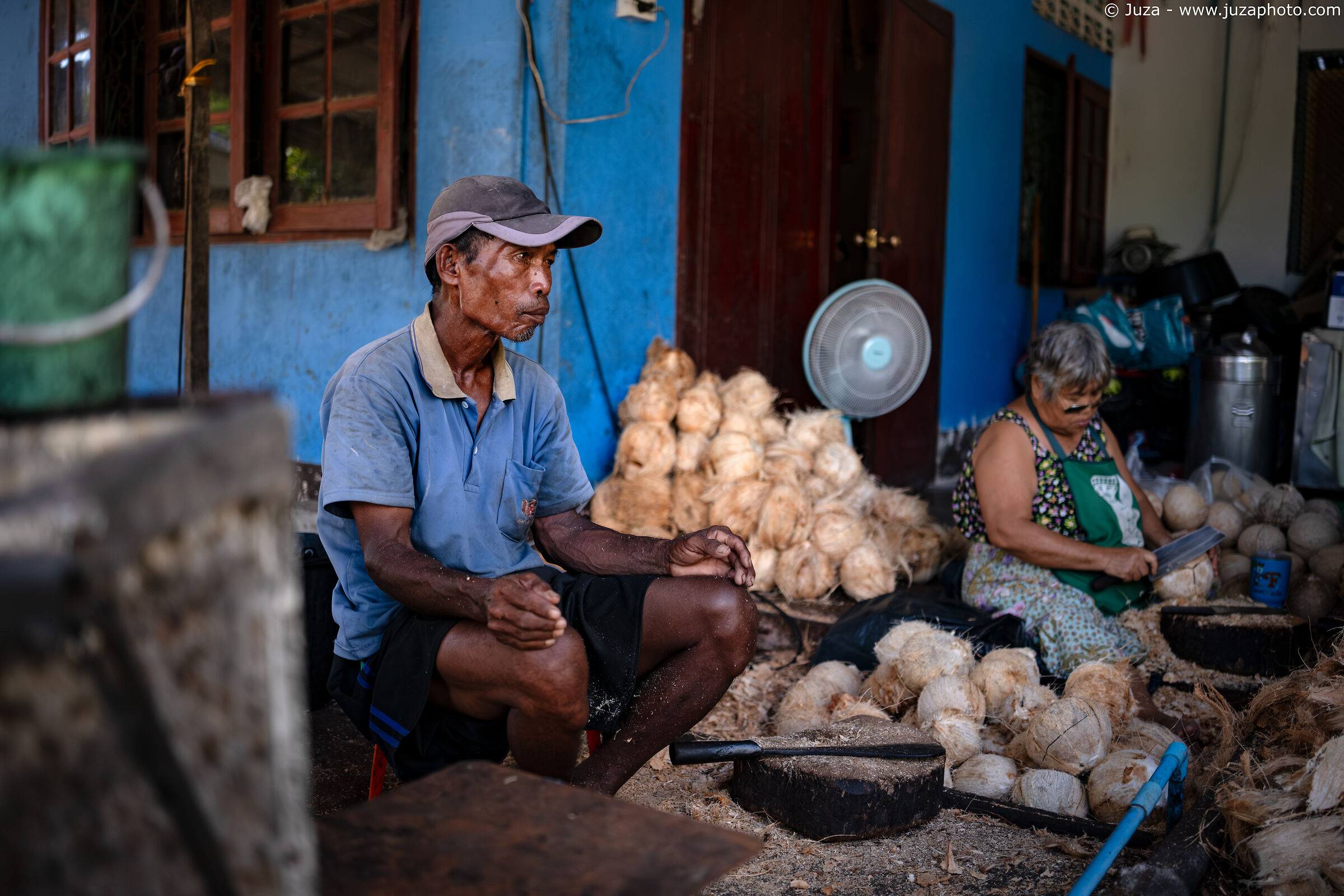 Coconut processing
