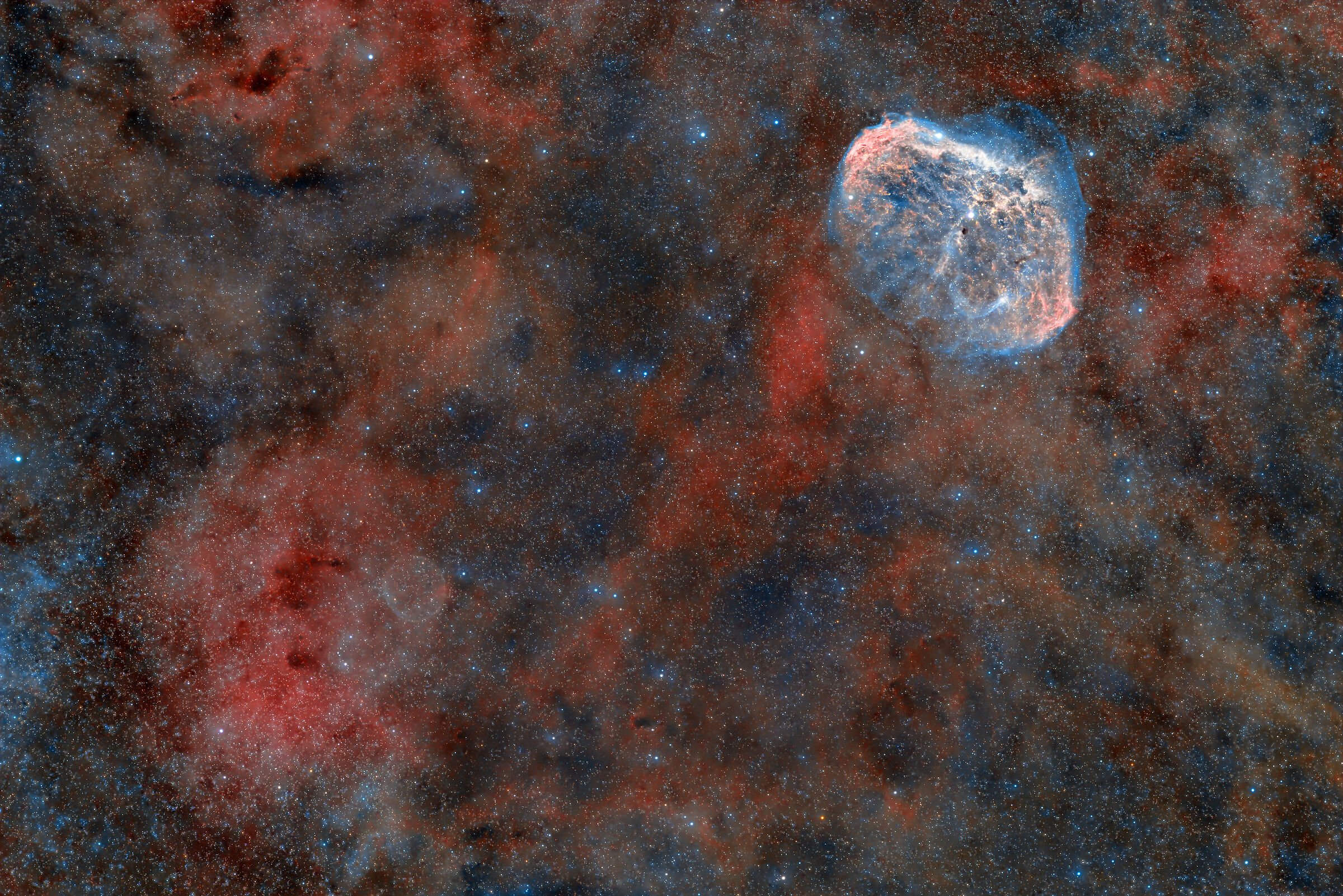 NGC6888, The Crescent Nebula