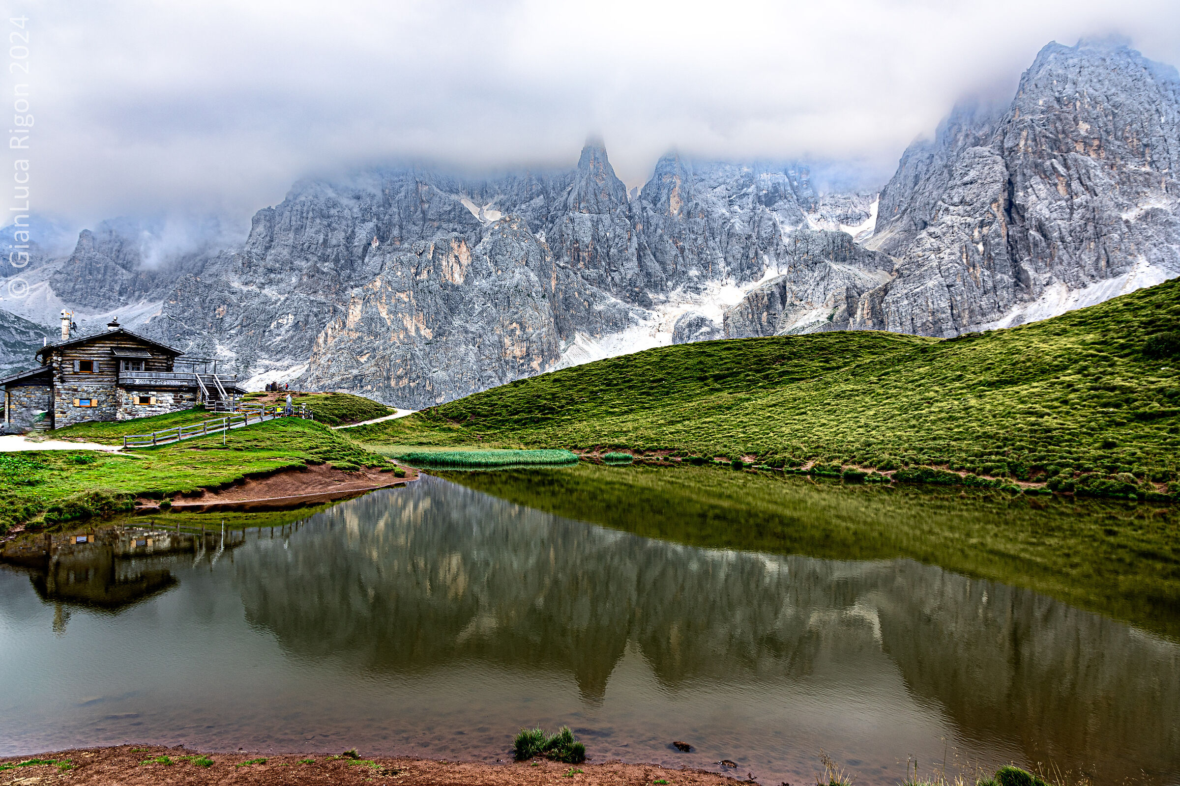 Clouds on the Pale - Baita Segantini