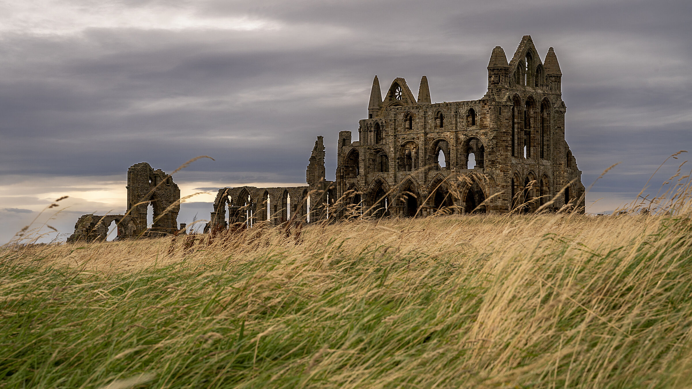 Whitby Abbey North Yorkshire - England.