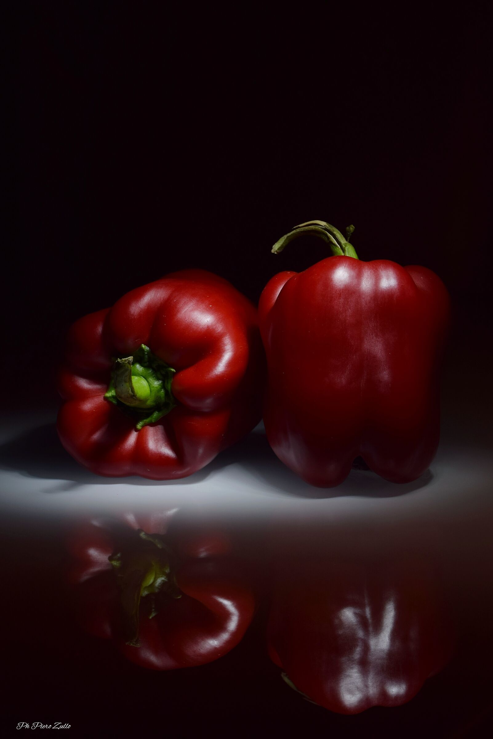 Red peppers