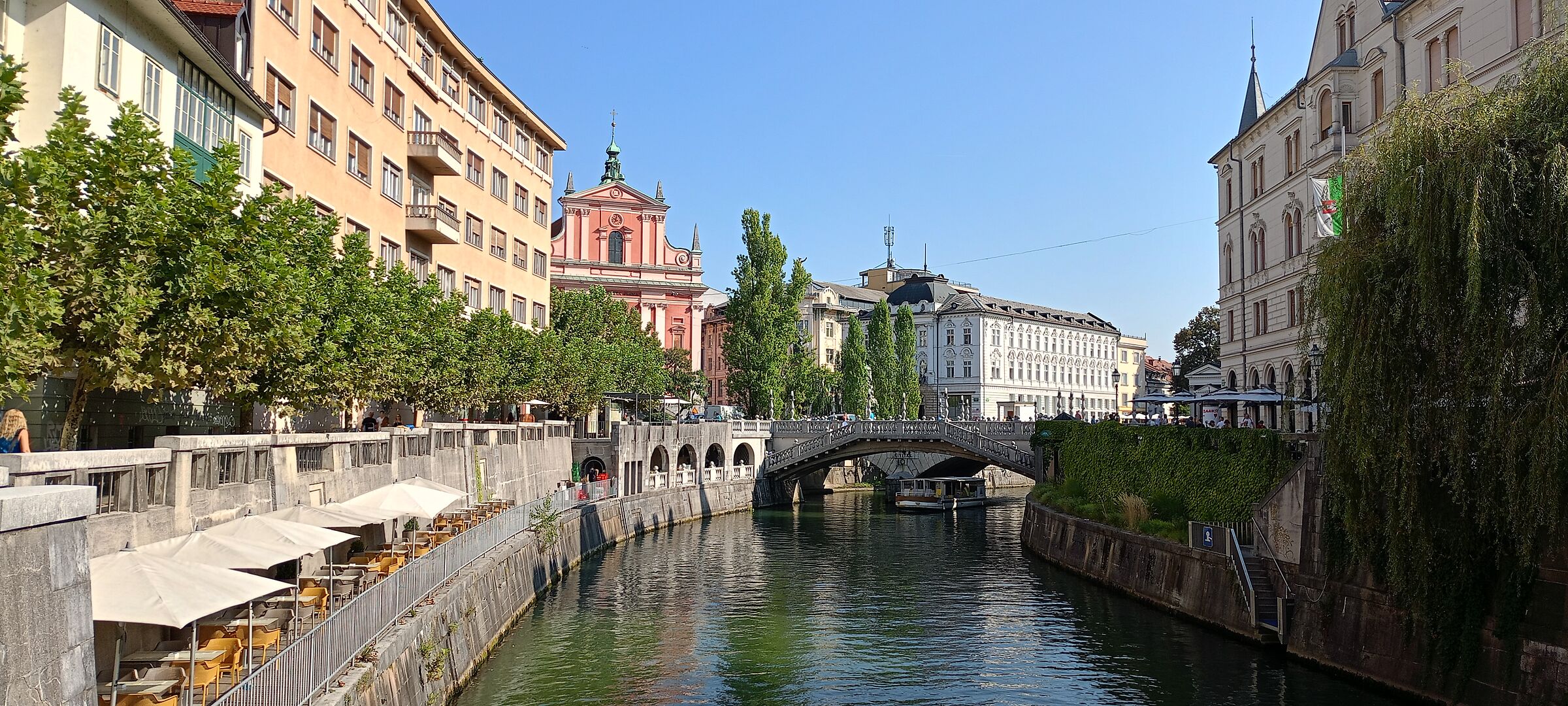 Walking around Ljubljana