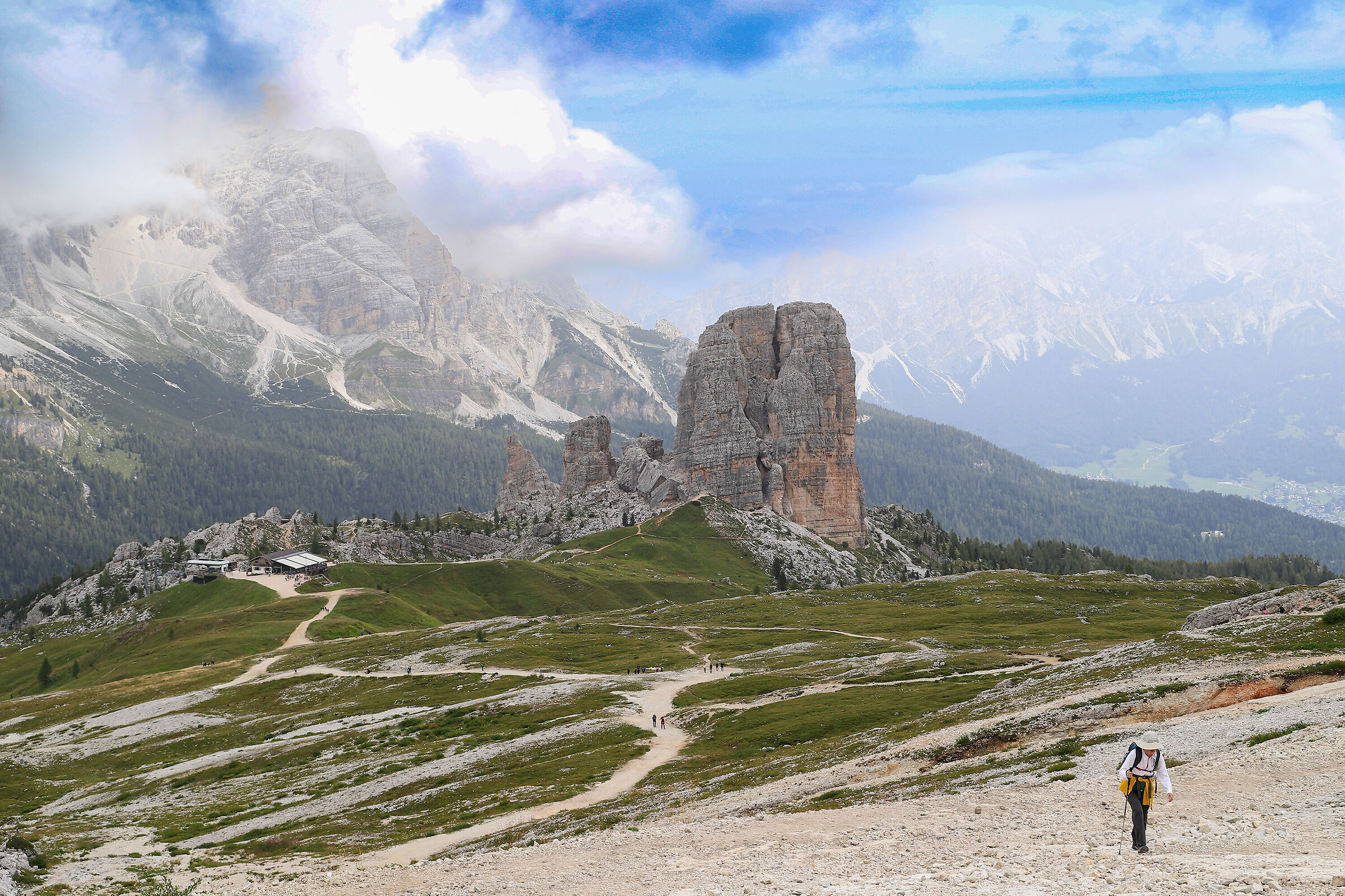 Overview of Cinque Torri