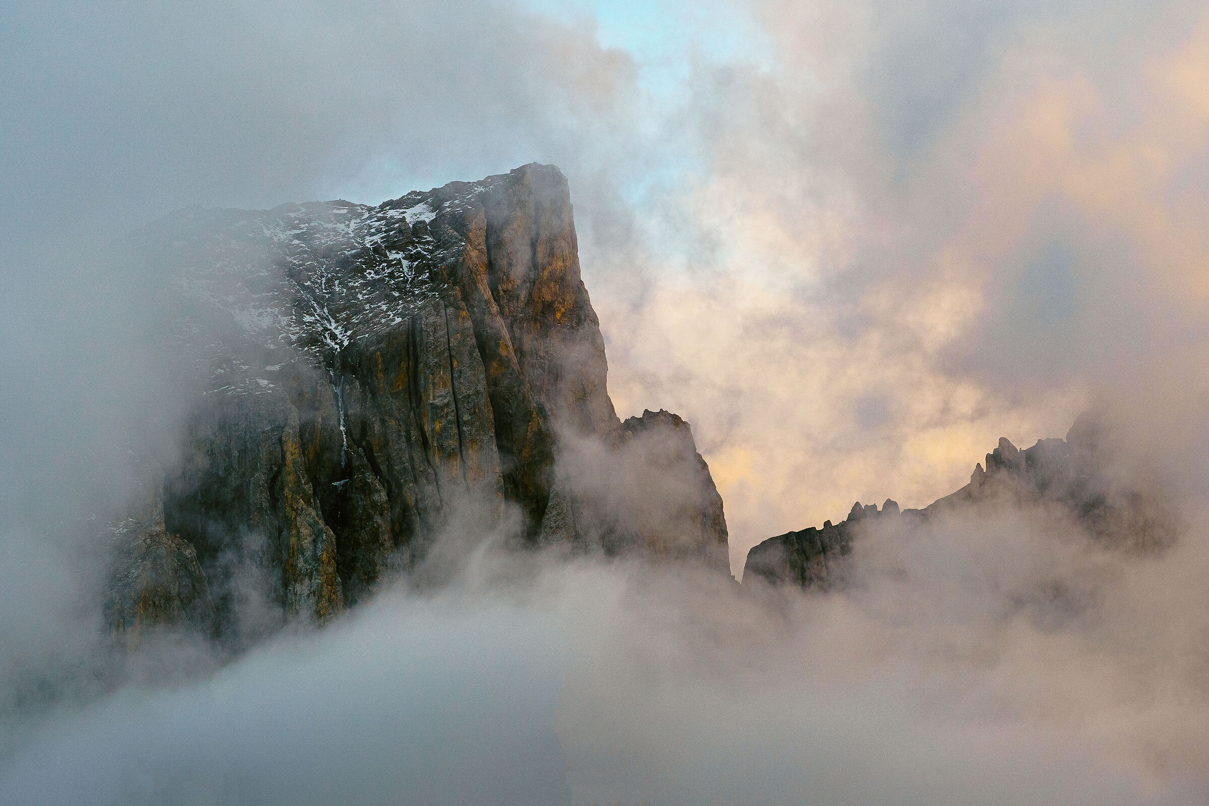 Clouds over the Latemar