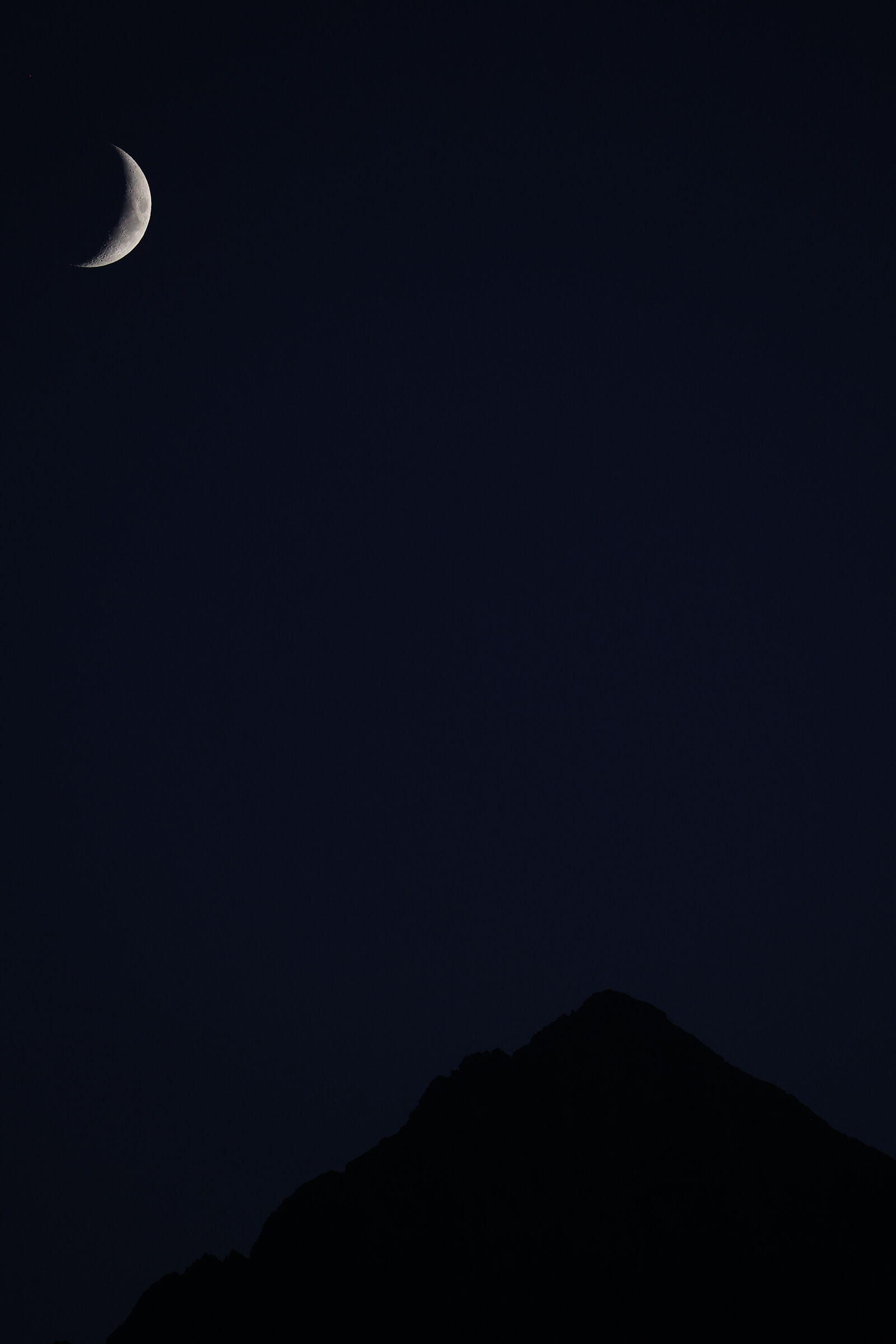 Luna e corno grande