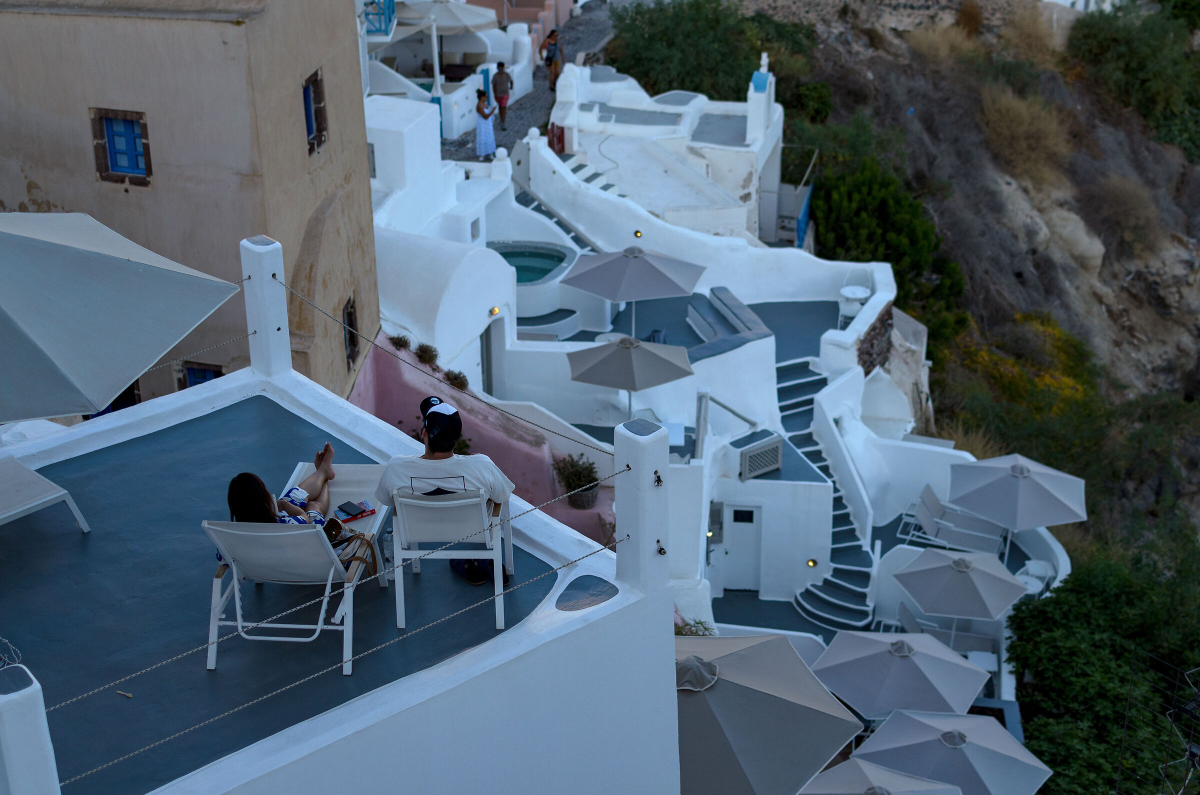 Verticalità a Oia