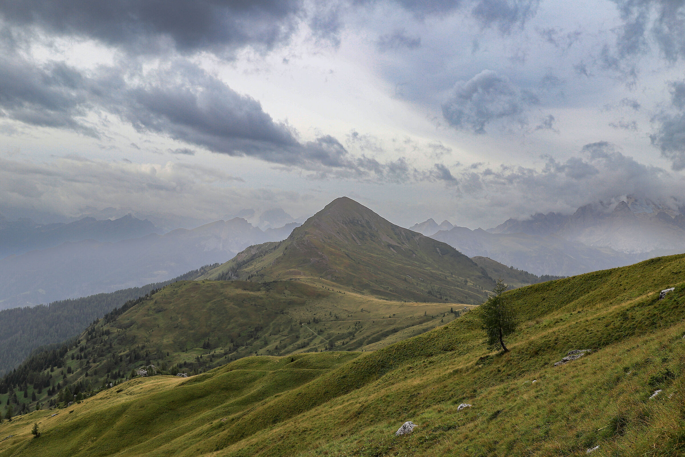 Panorama with solitaire