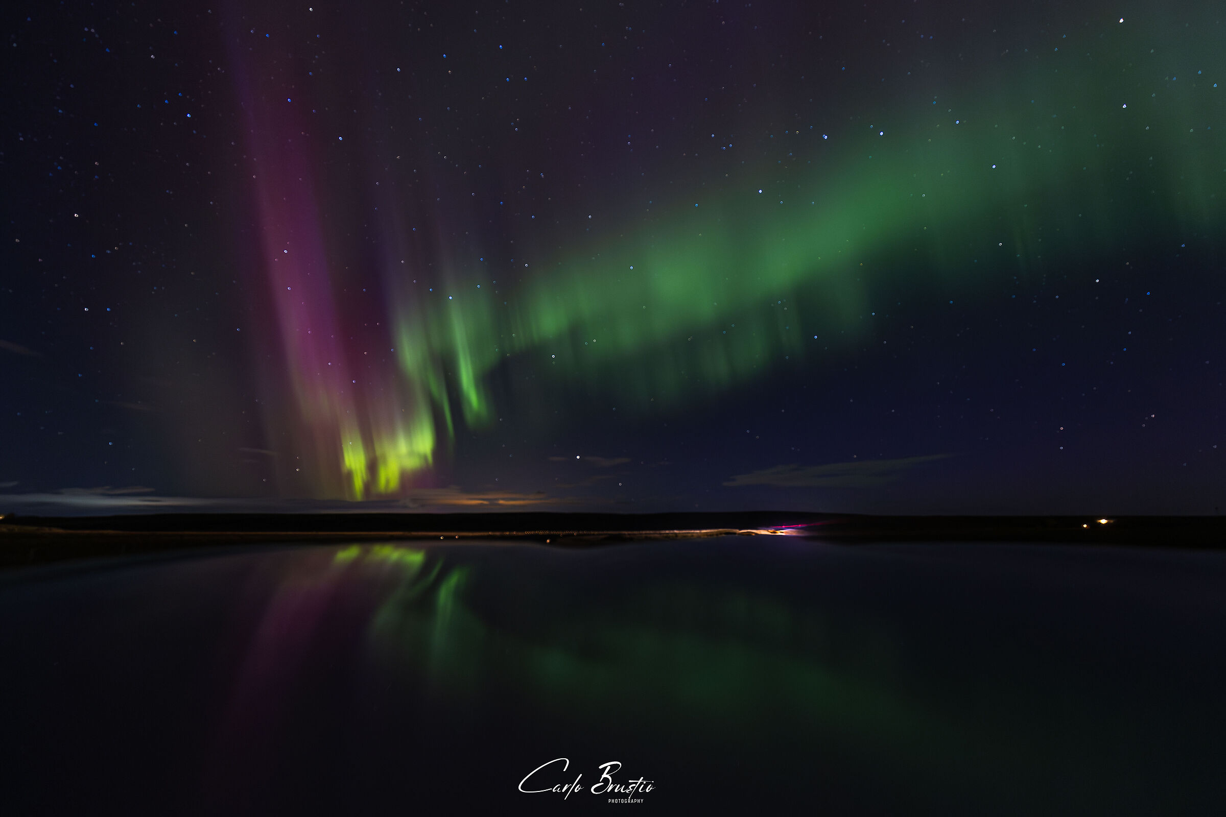 The Northern lights Iceland