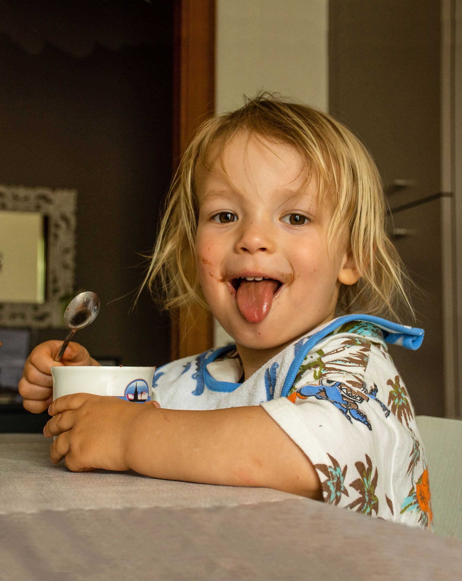 Love Grandpa's pudding