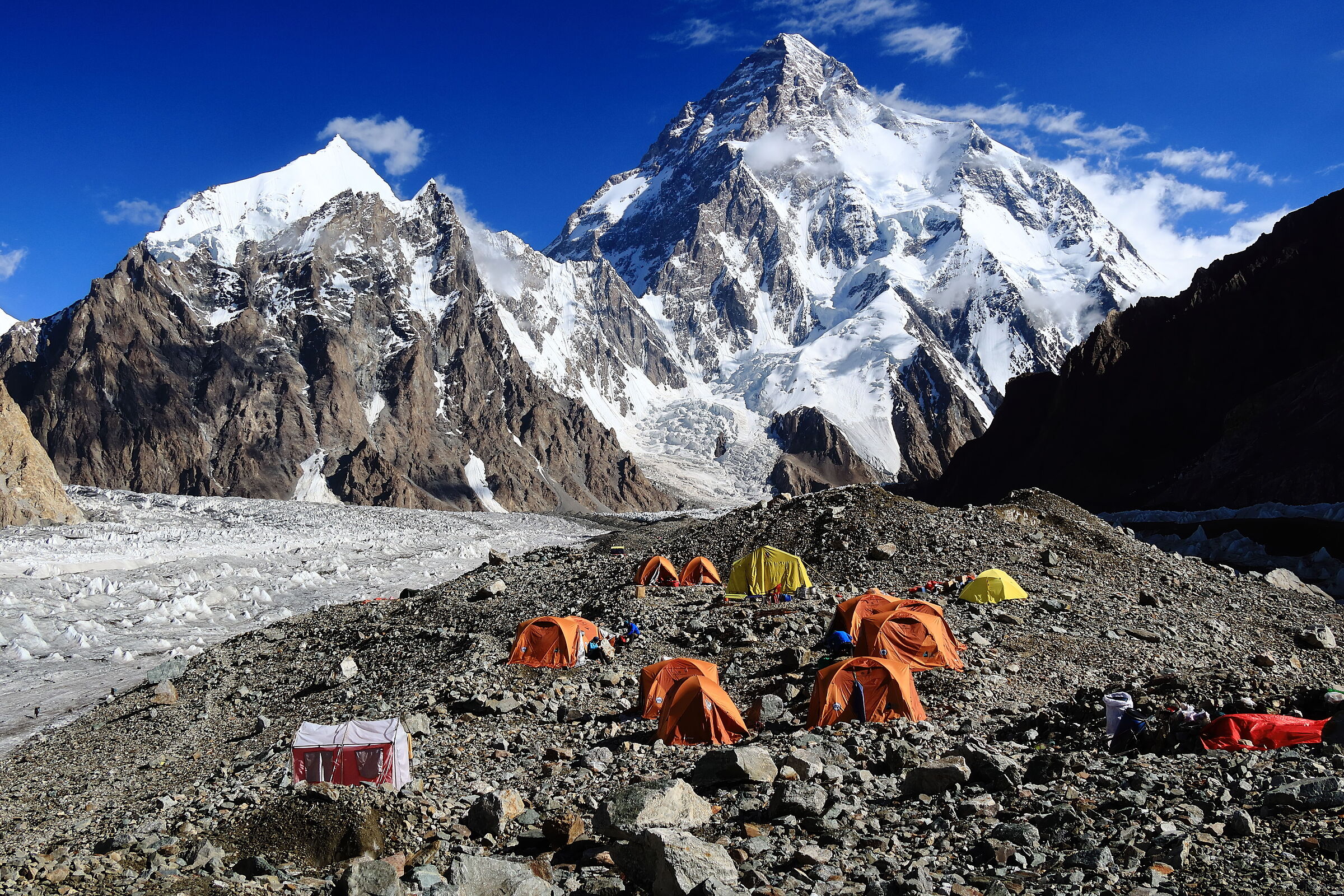 K2 from Broad Peak base Camp, Pakistan