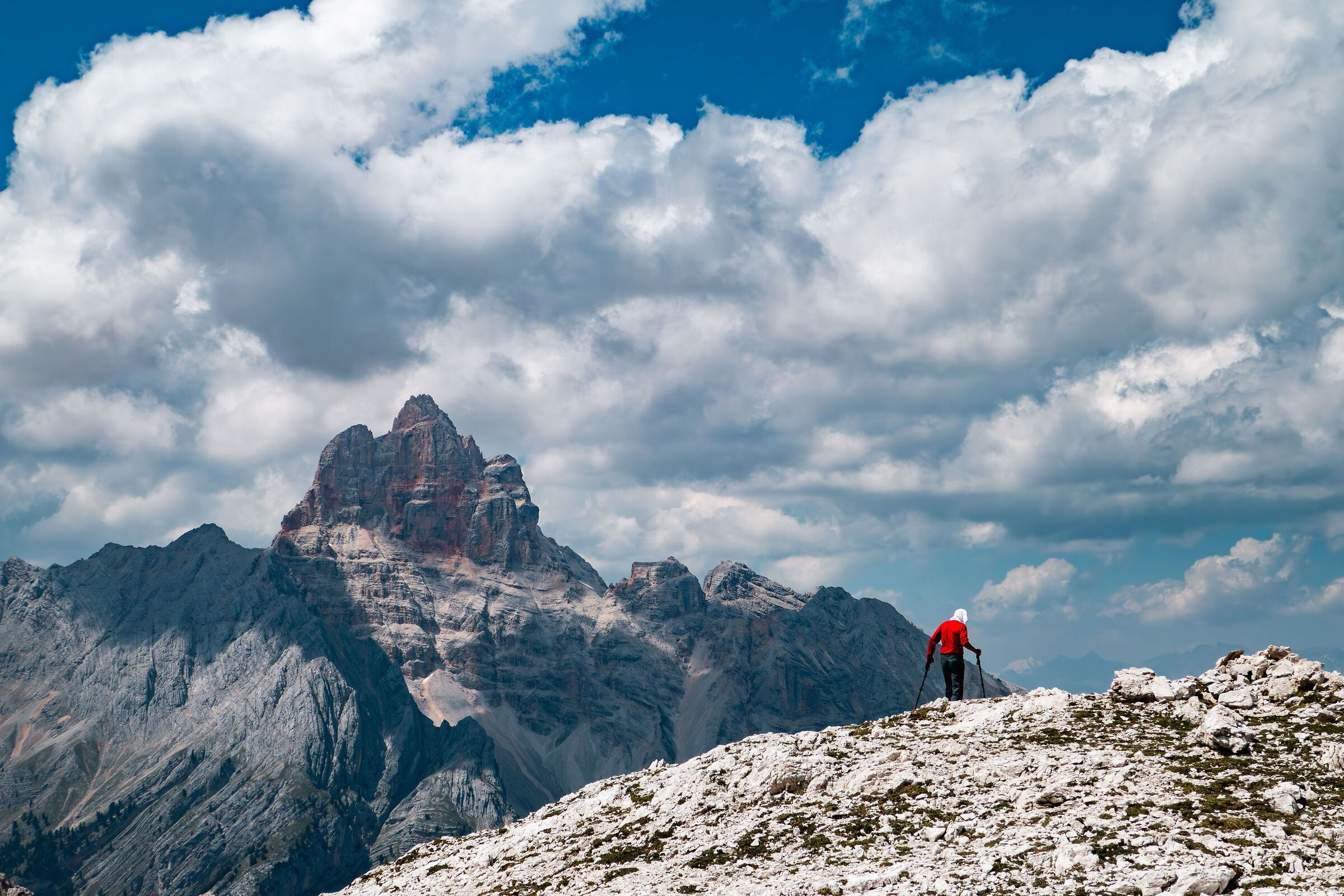 Towards the Croda Rossa