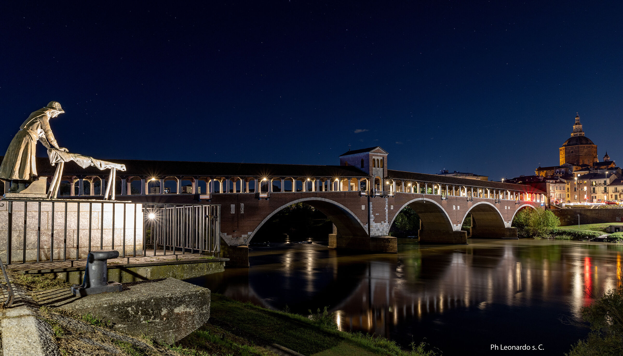 ponte coperto di Pavia