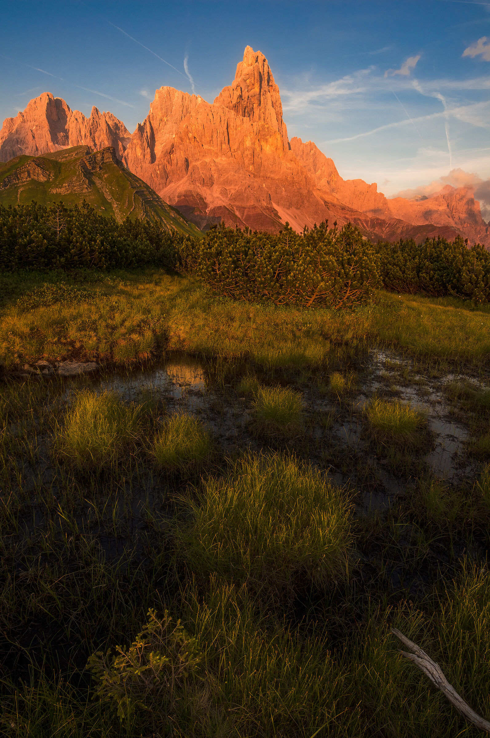 warm sunset