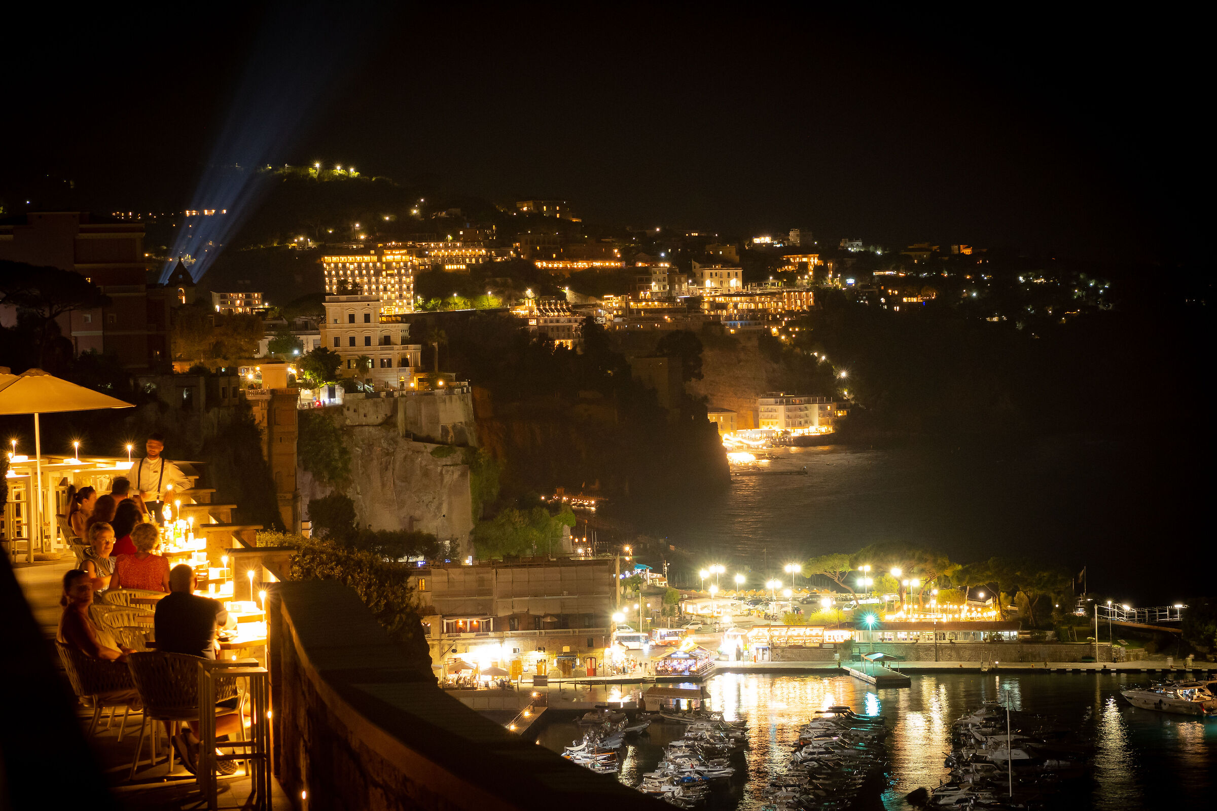 Sorrento by night