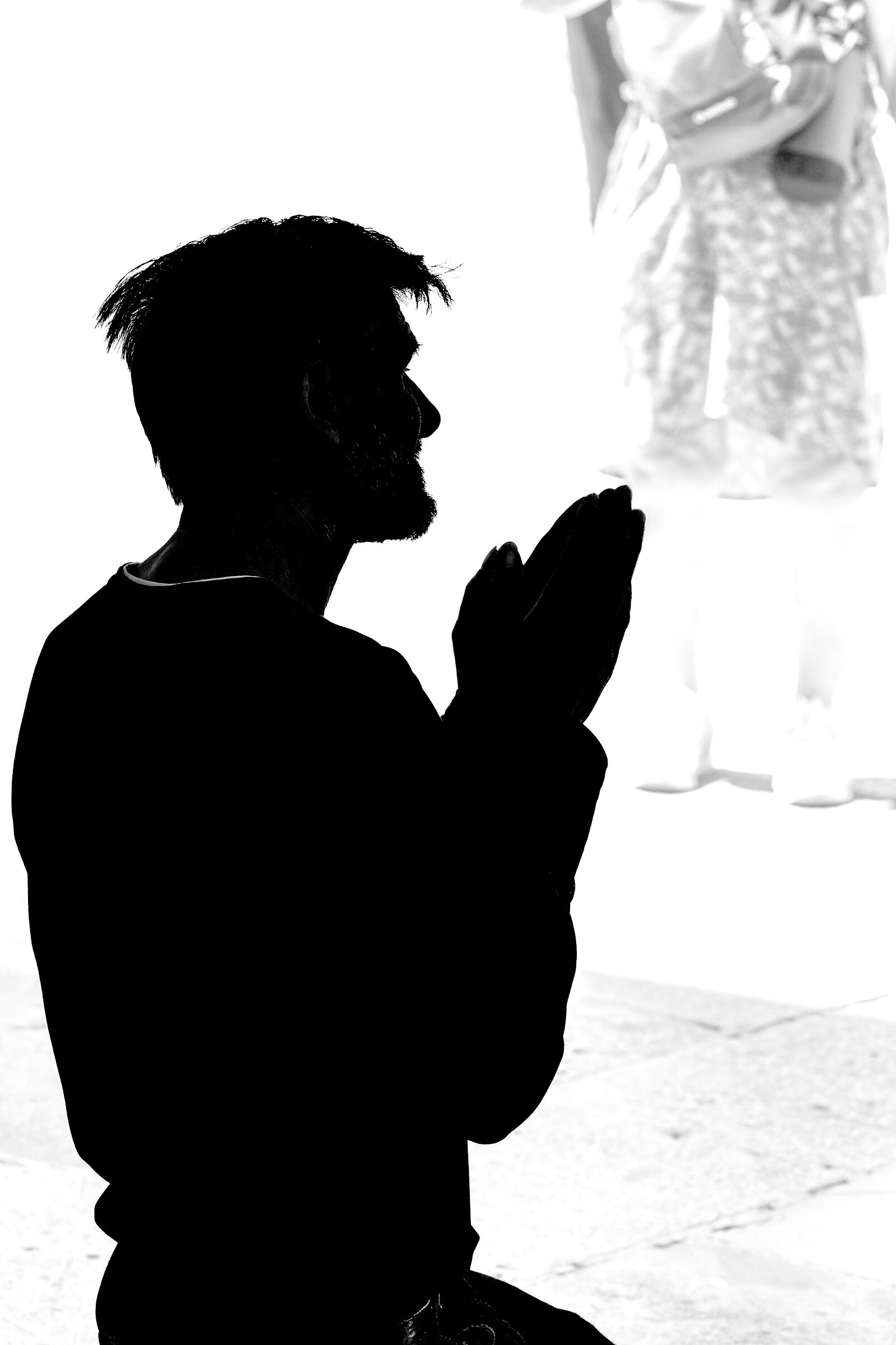Prayers on the street