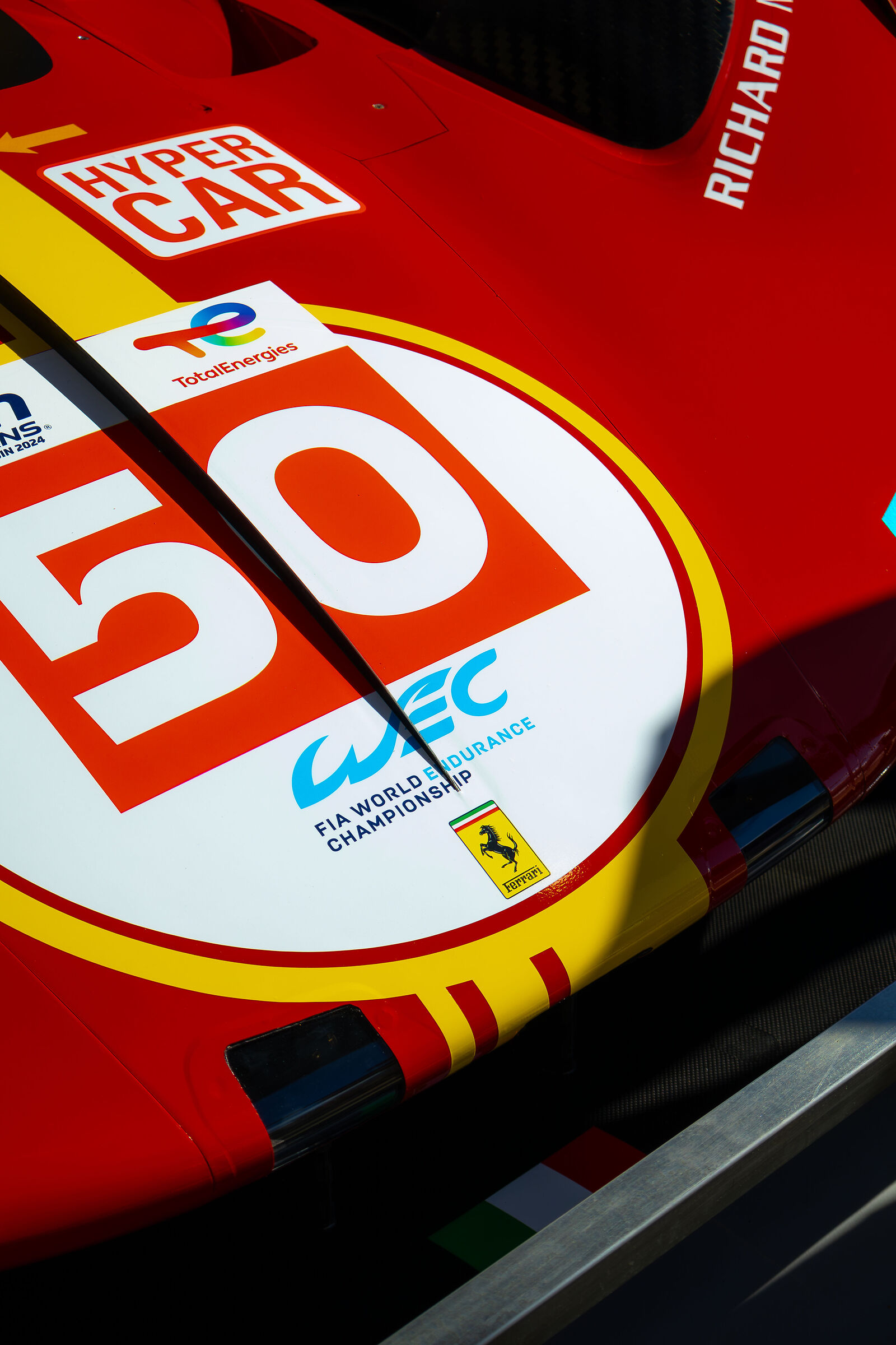 Ferrari 499P Le Mans winner 2024
