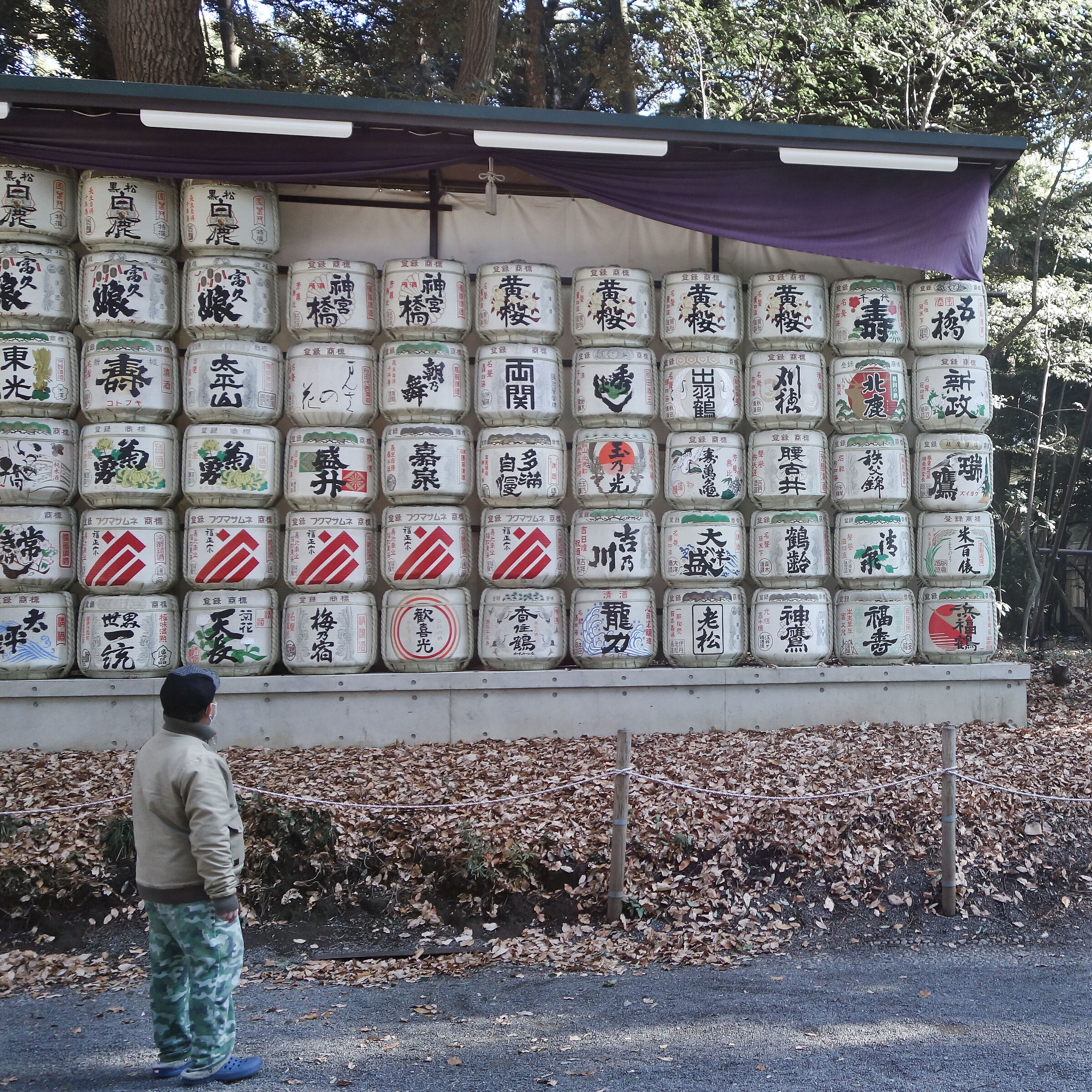 Saké - street in Tokyo