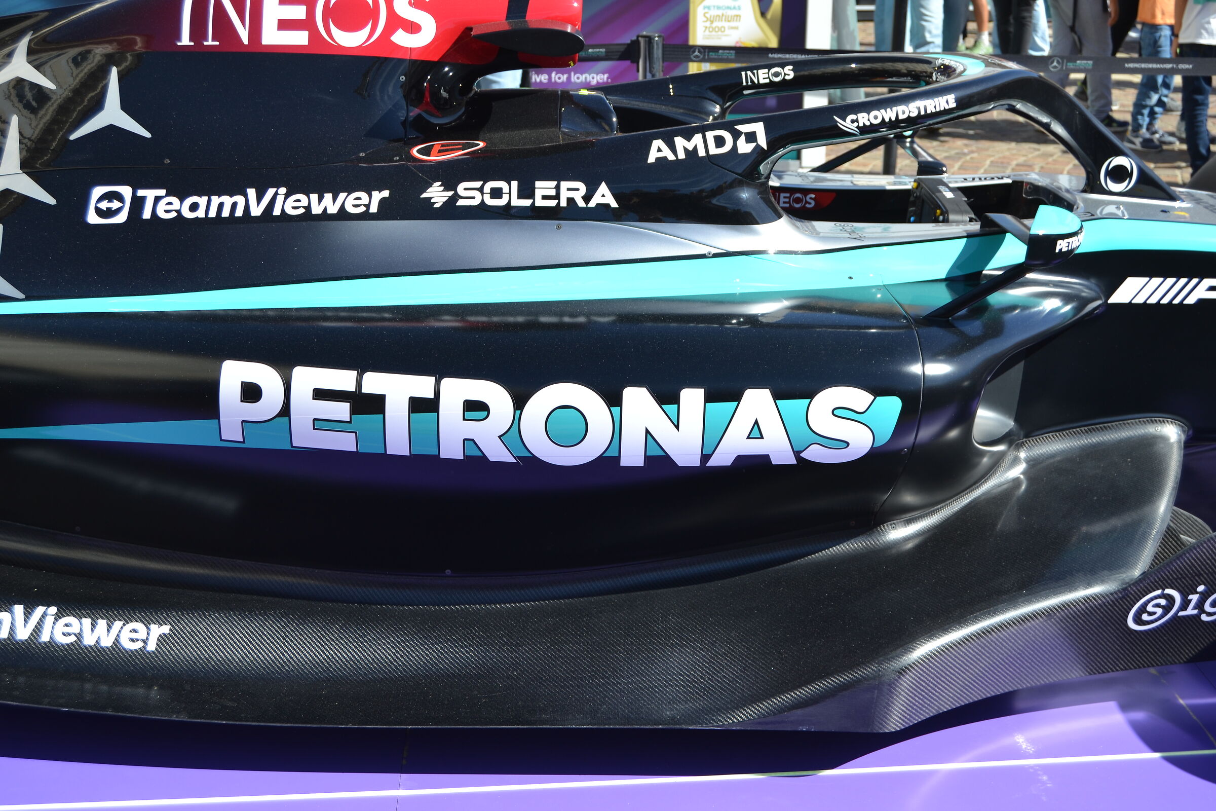MERCEDES W15E #44 HAMILTON
