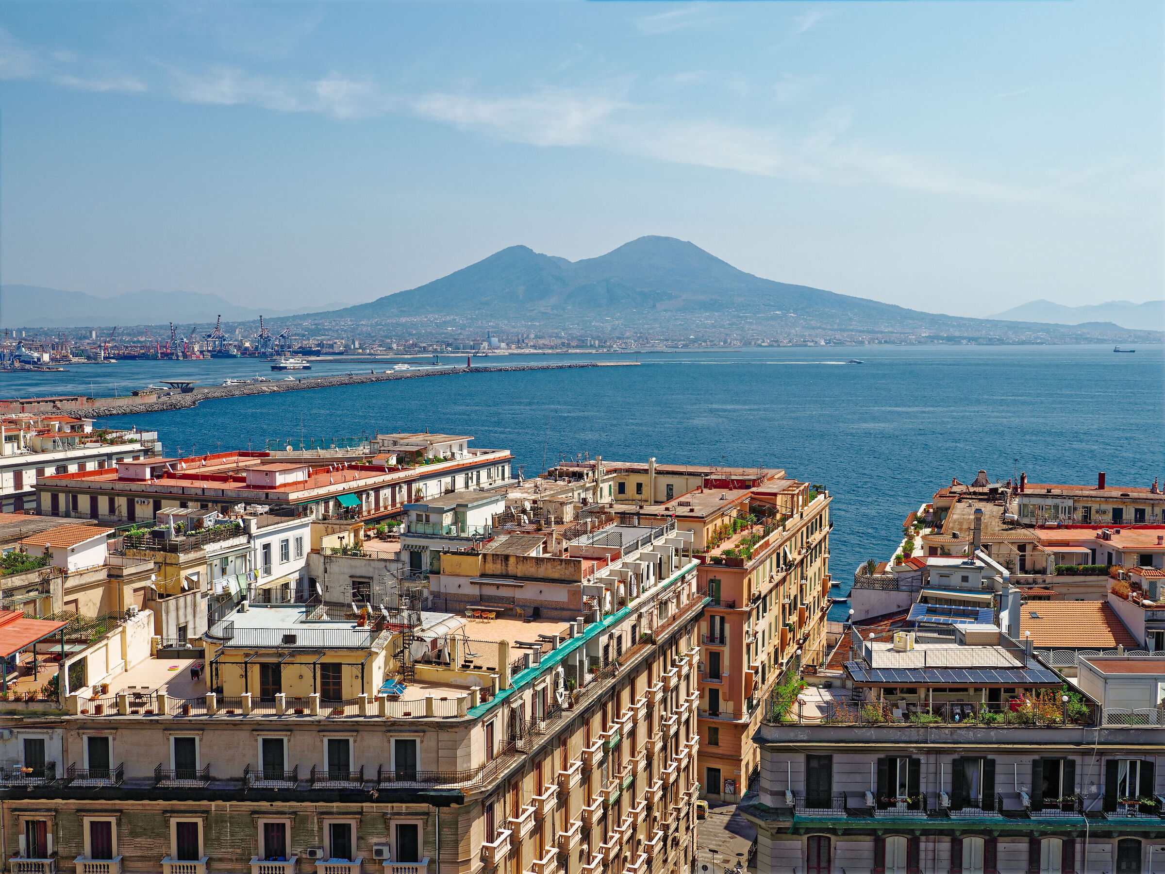 Vesuvius from Mount Echia