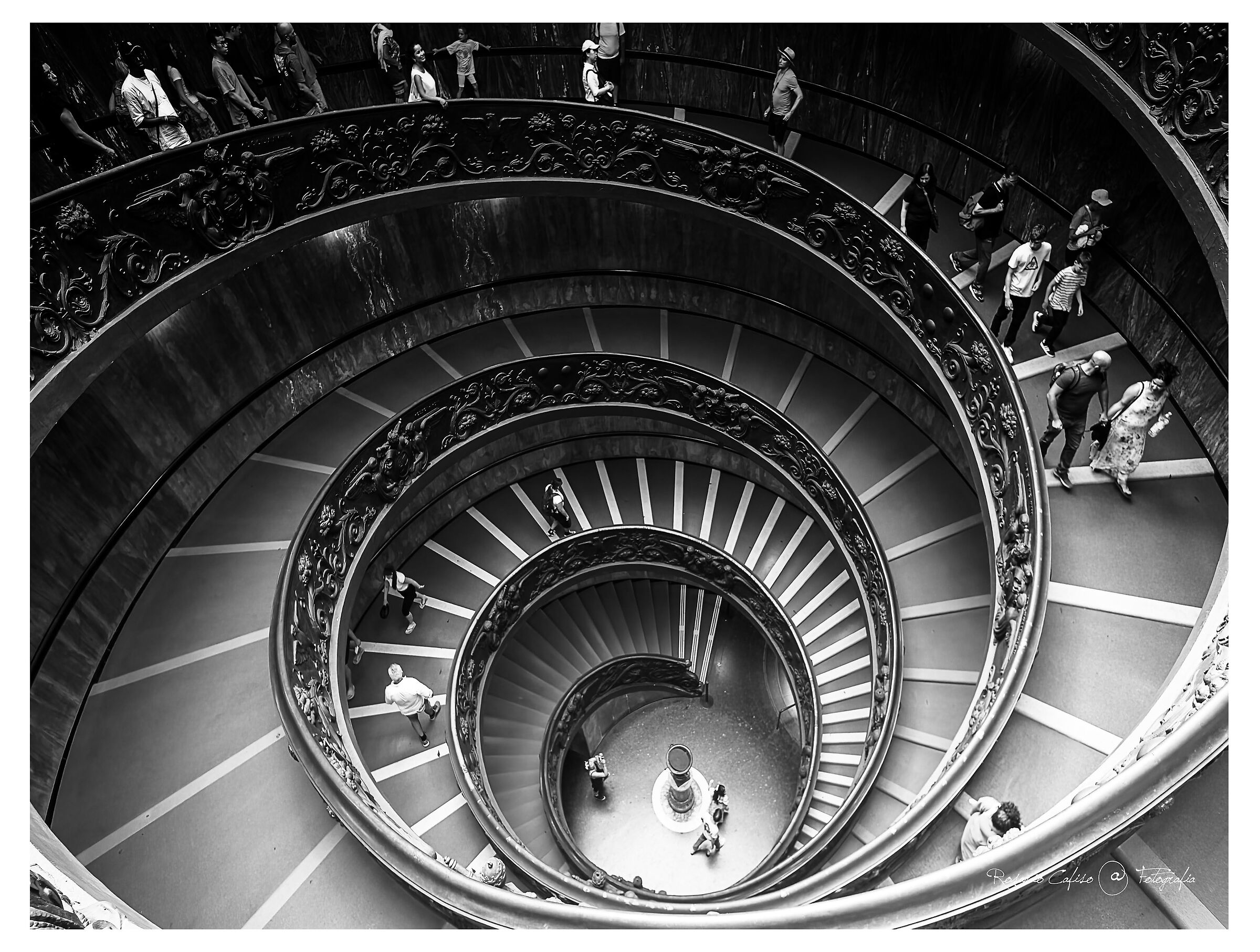 Vatican Museums: Momo Michelangel's helical staircase