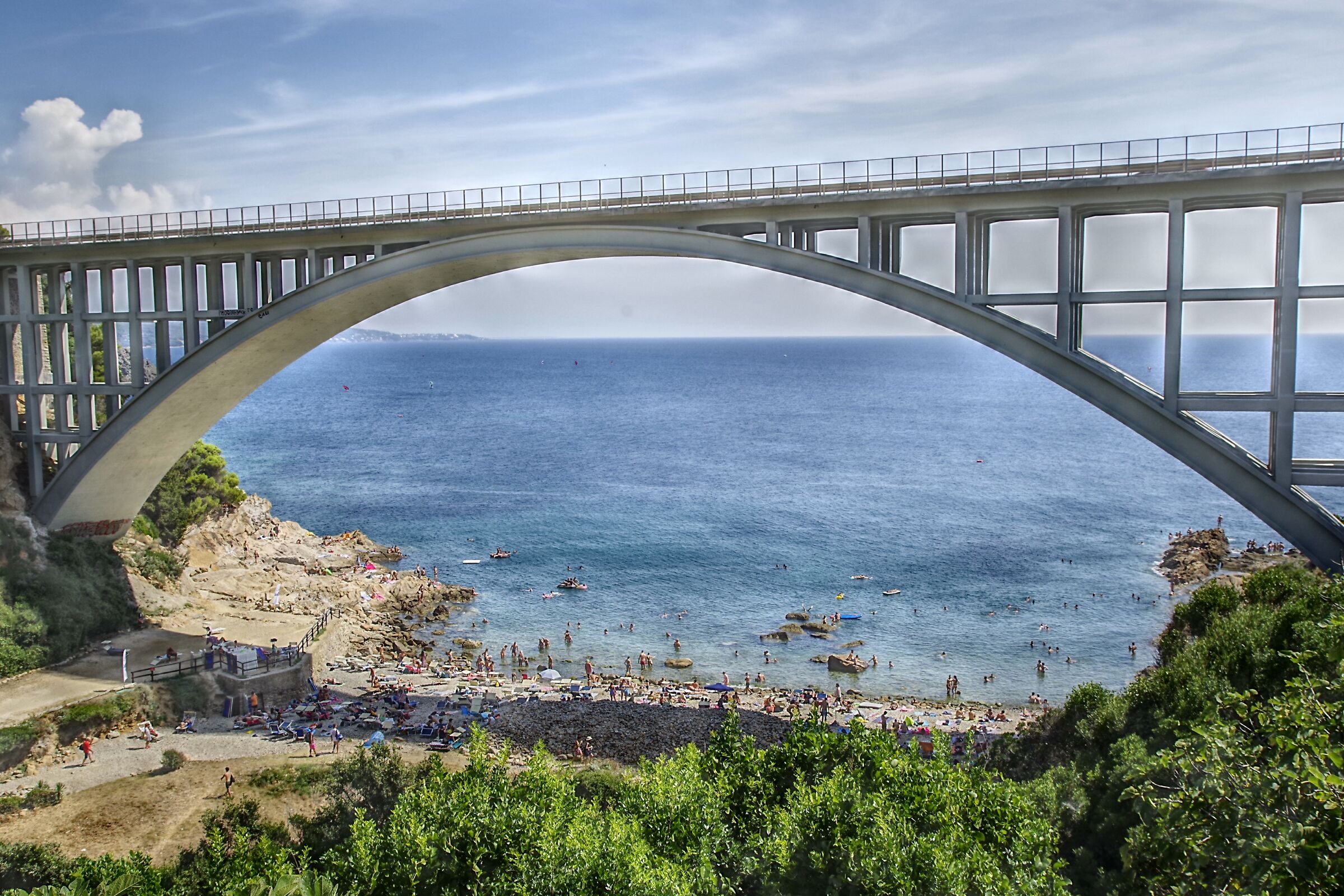 Romito beach. Livorno