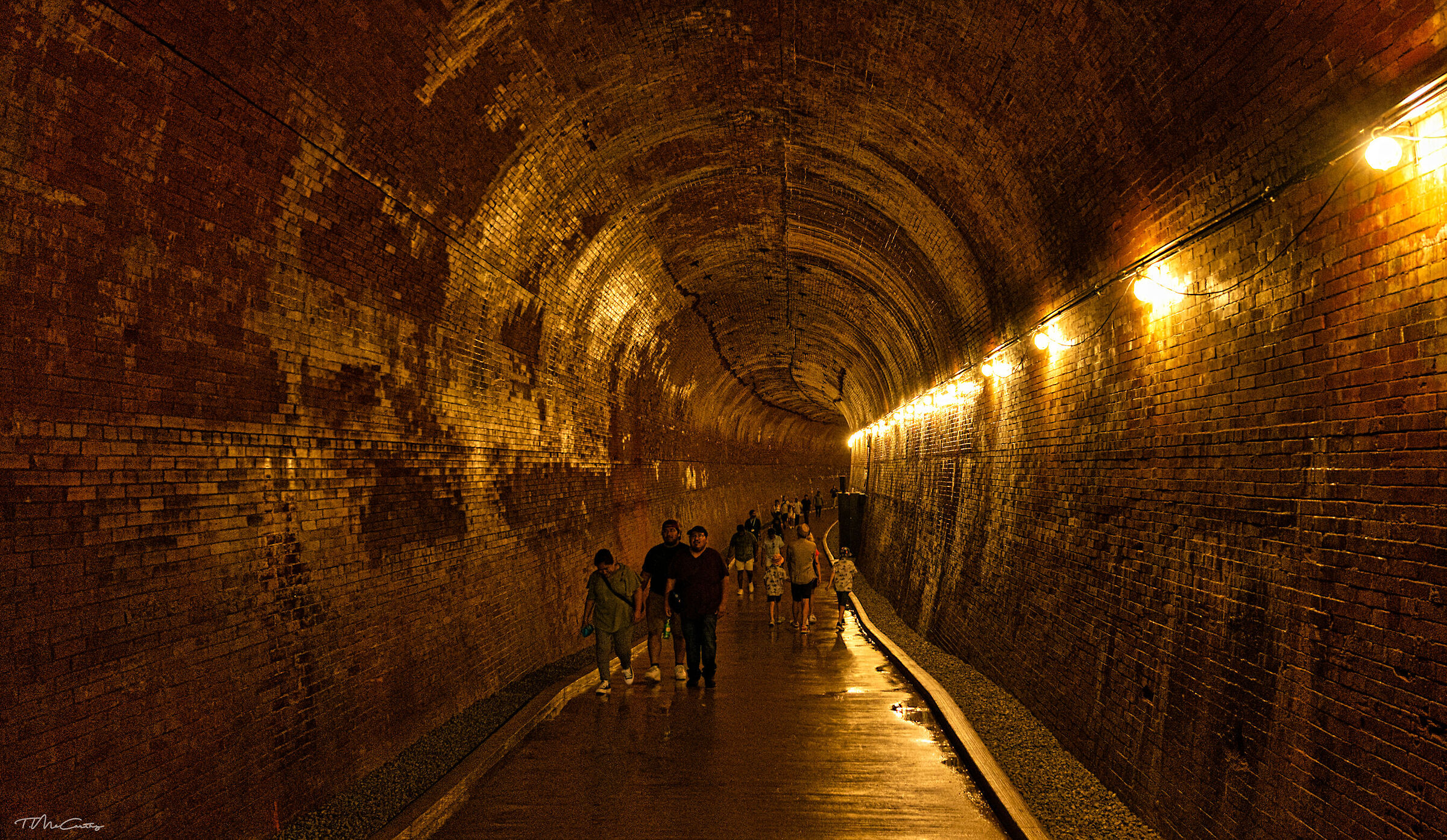 Tunnel della centrale elettrica delle Cascate del Niagara
