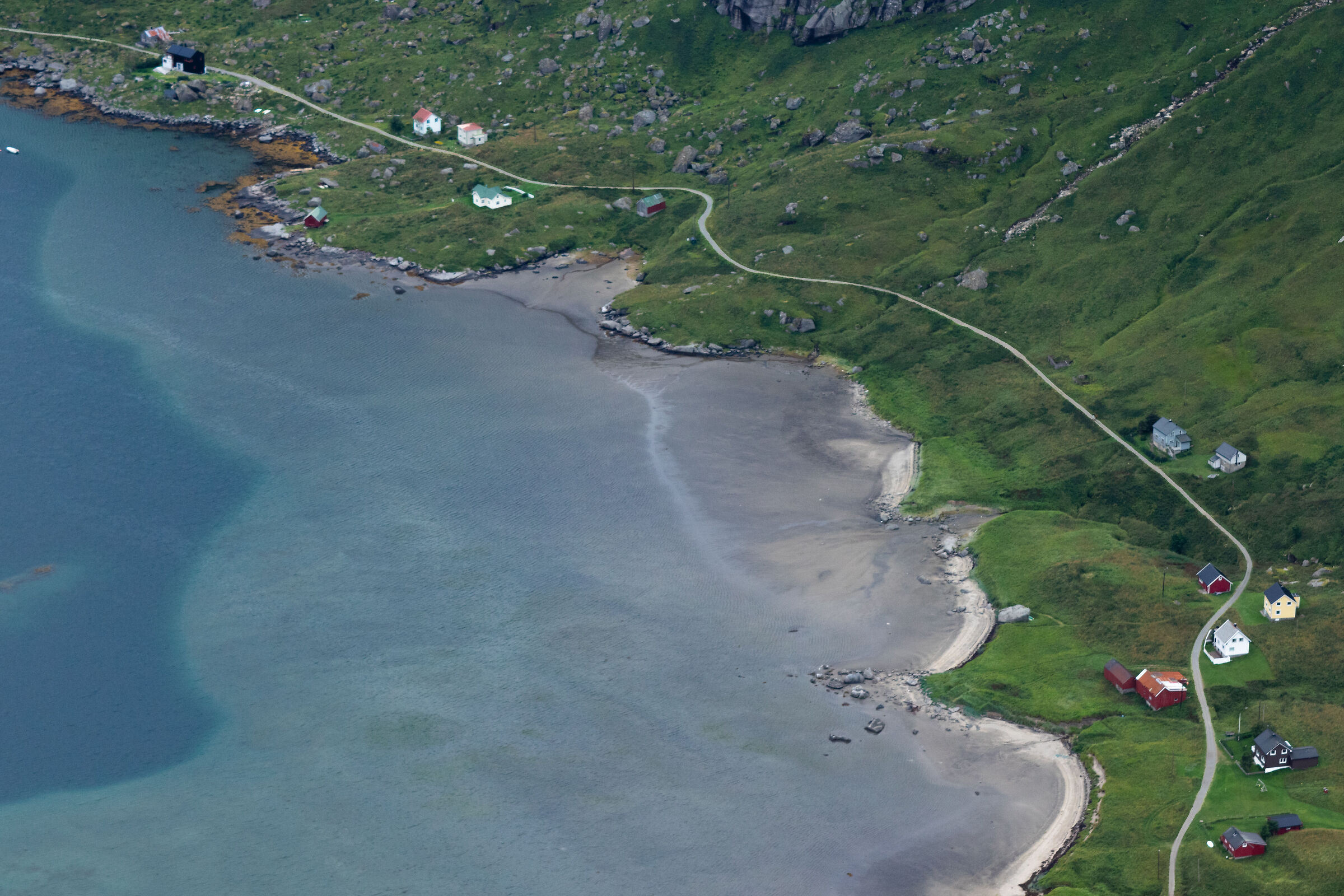 Il piccolo villaggio di Vindstad