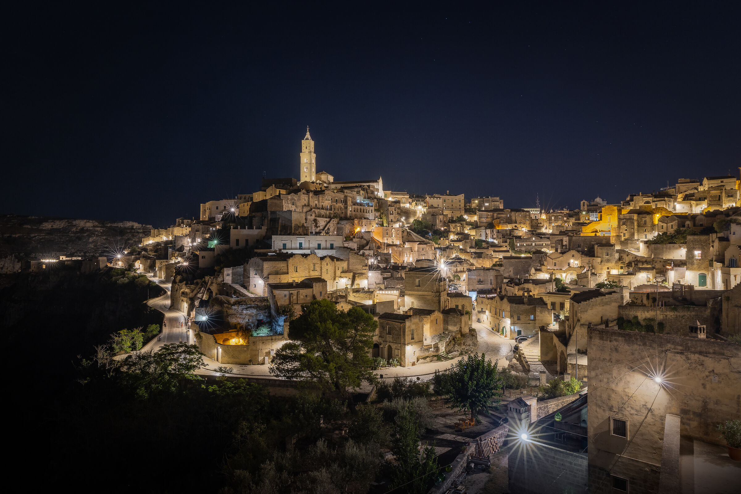 Matera by night