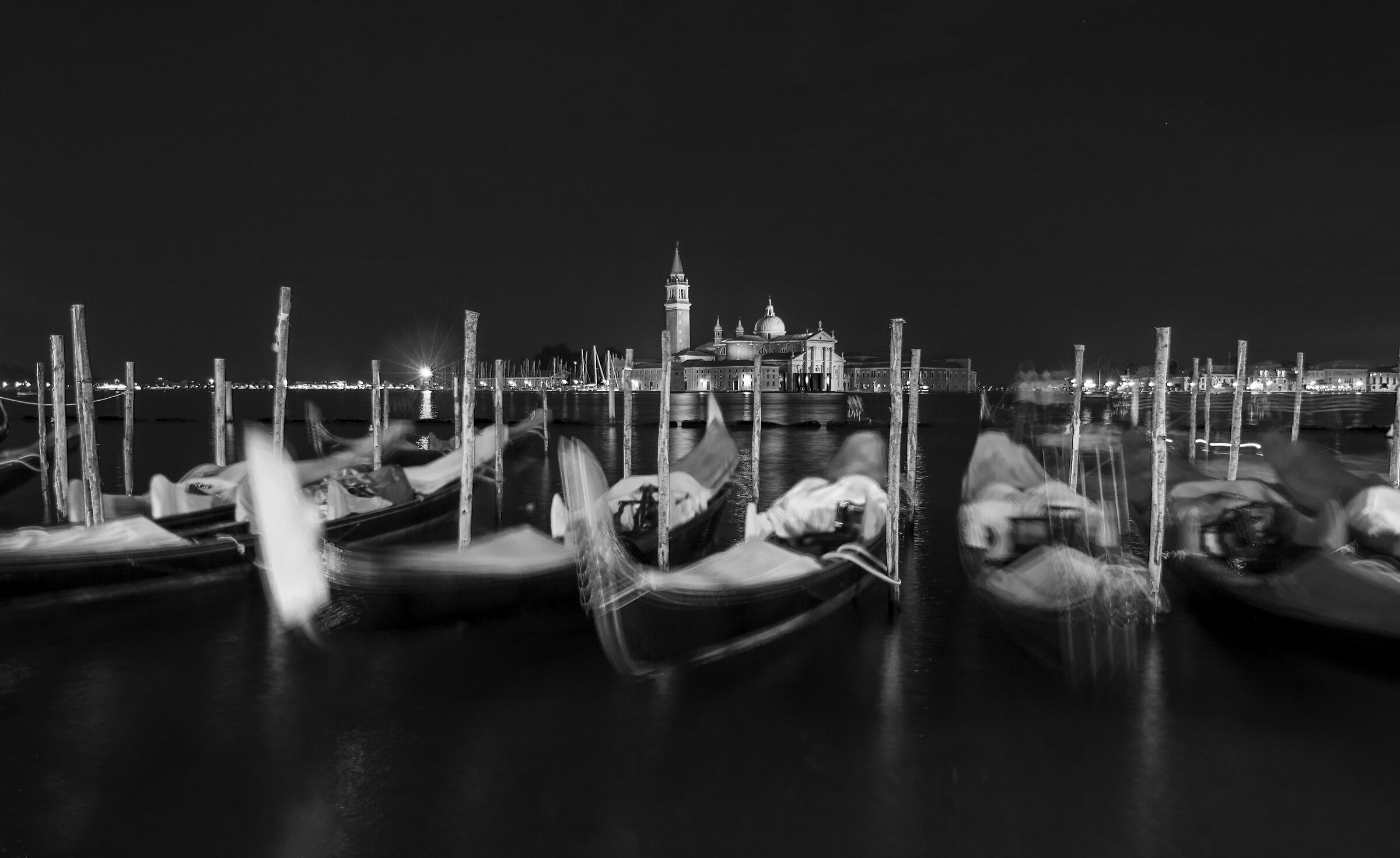 Venice by night.