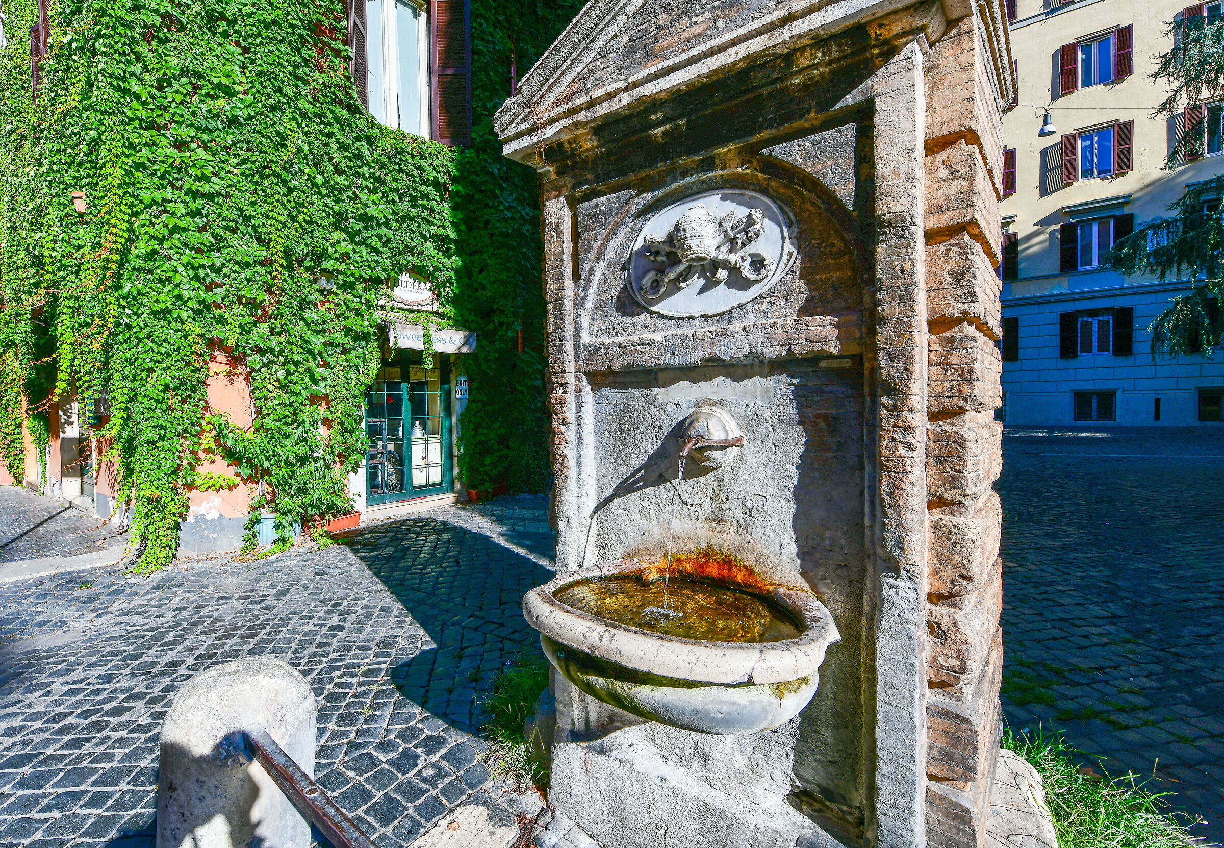 Historic fountains in Rome