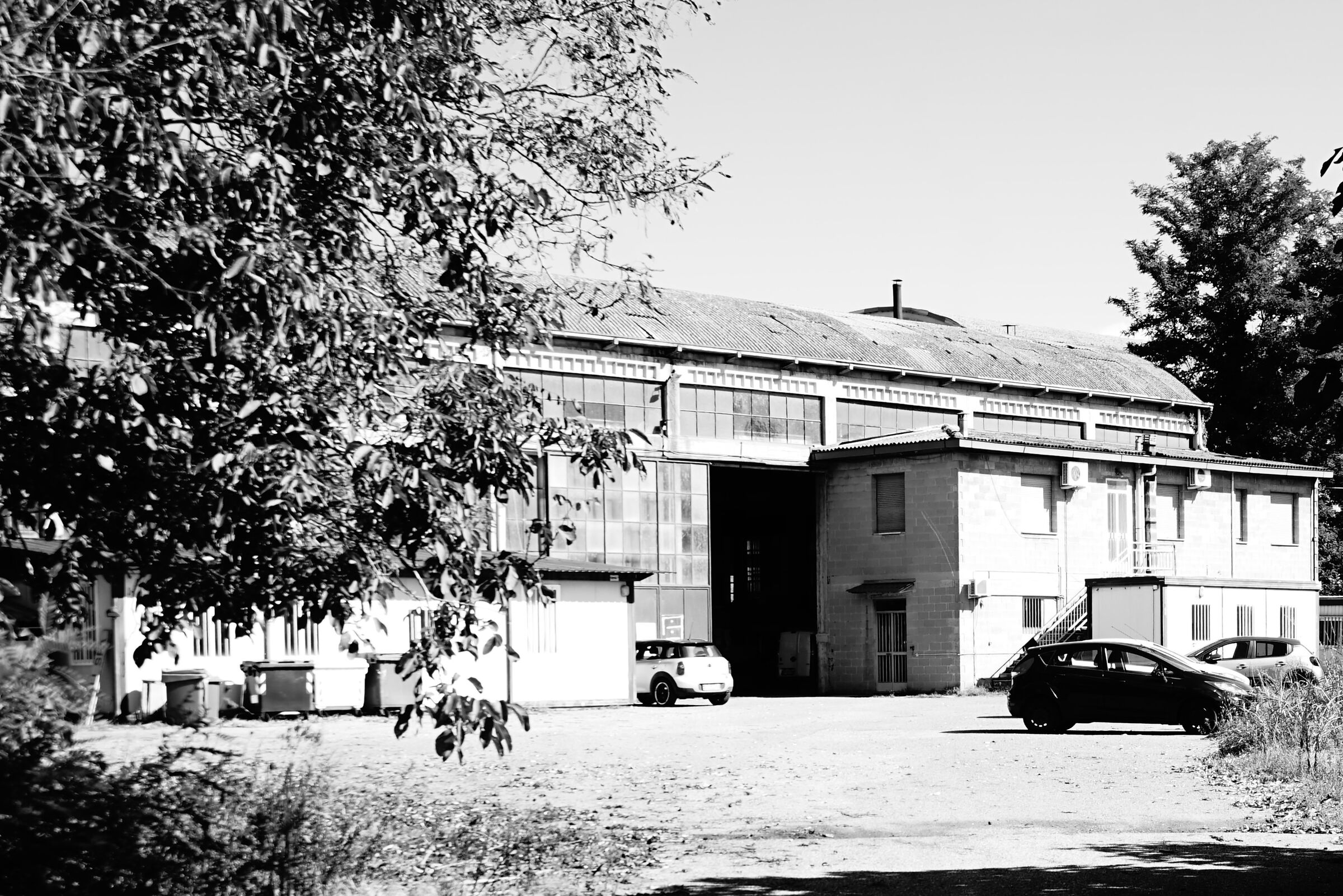 il cantiere navale lungo il Po