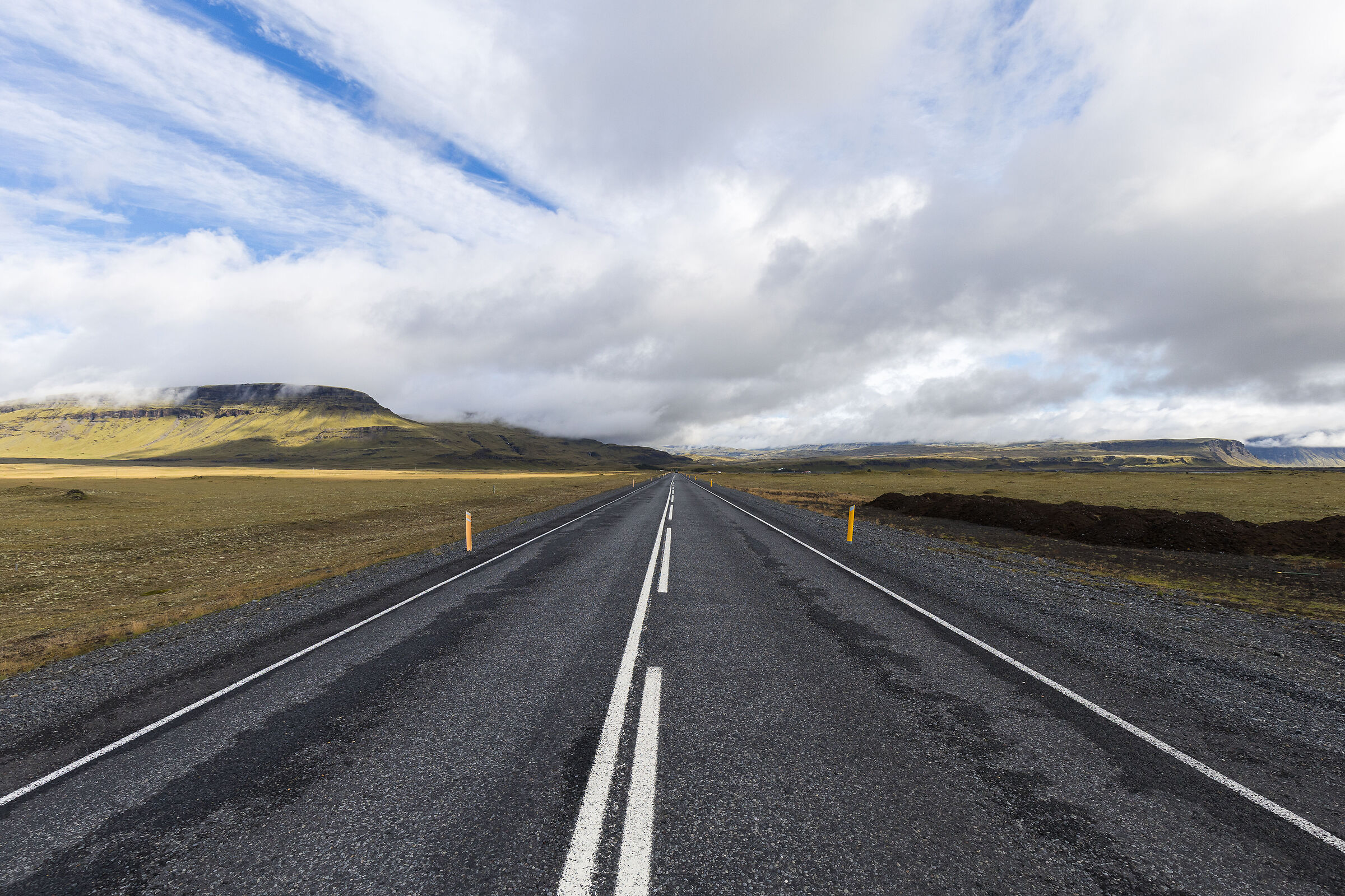 On the road in Iceland