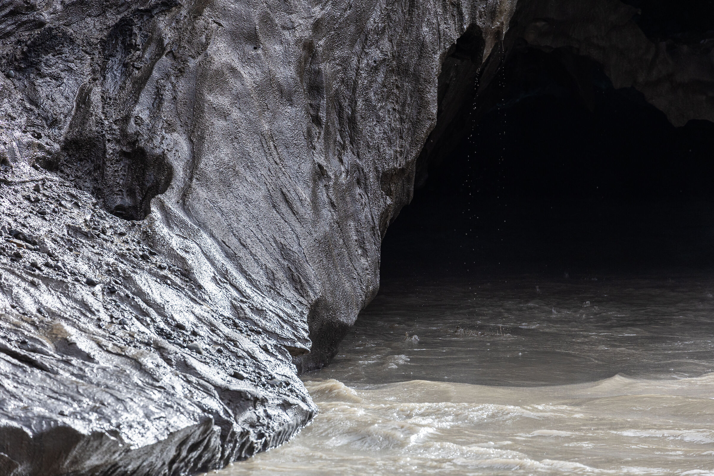 the glacier cave of Vatnajökull