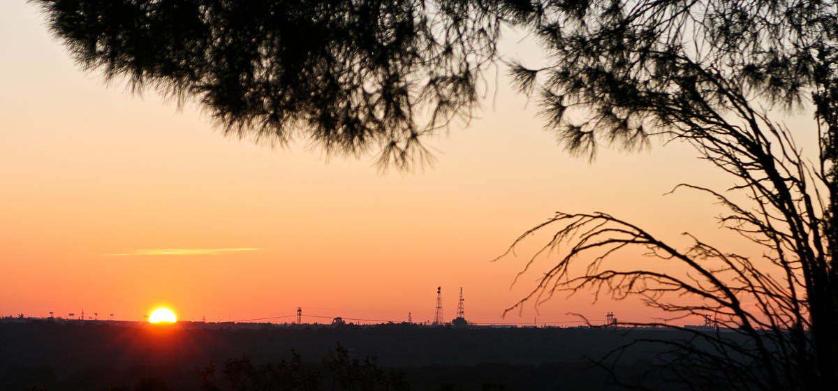 tramonto da Casa de Campo, Madrid