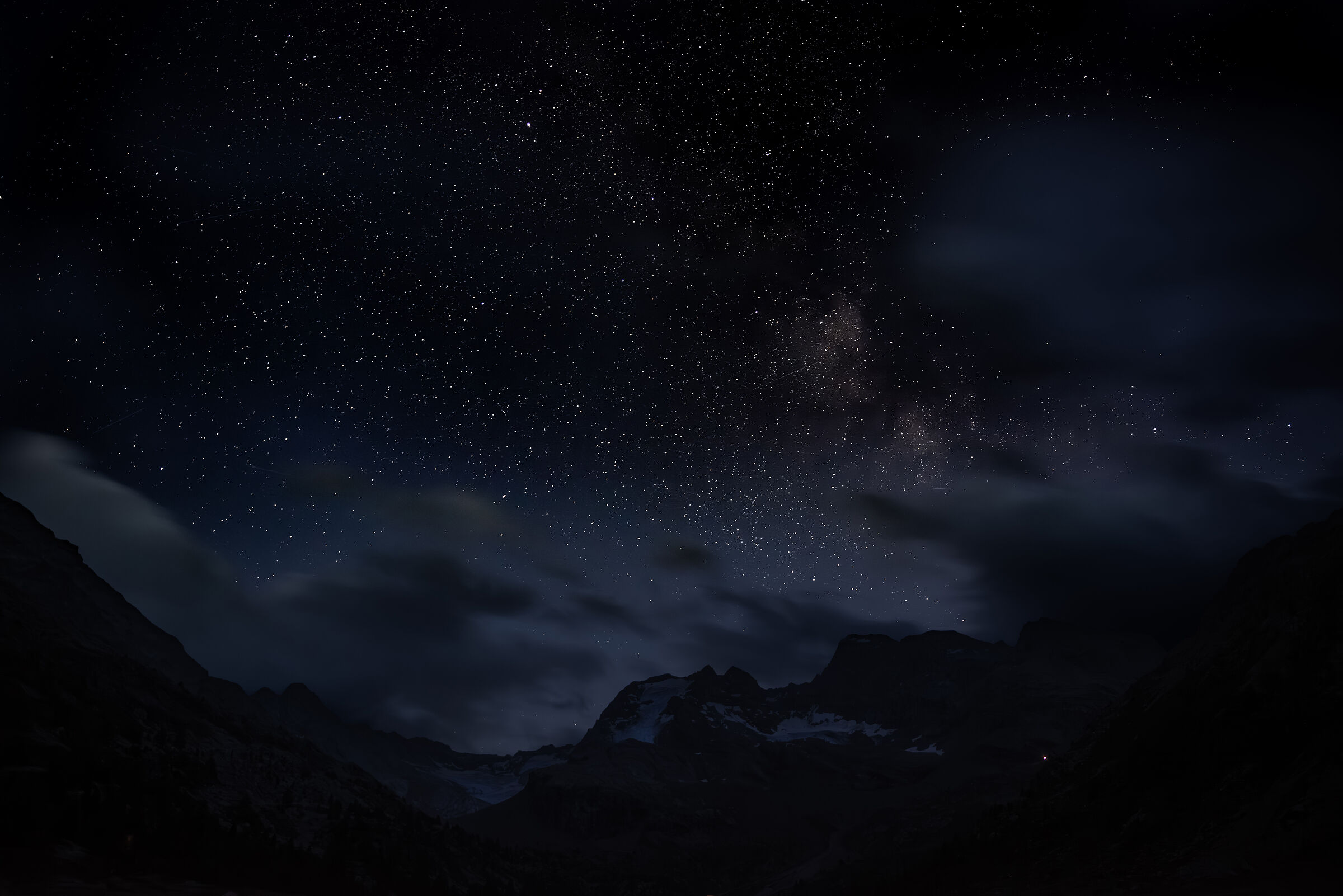 Moonless night