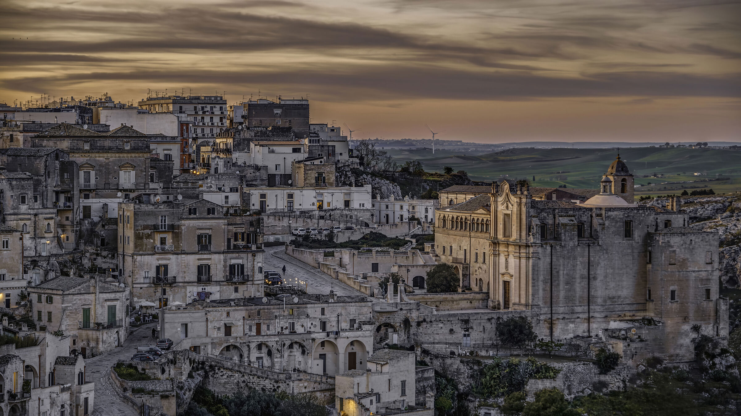 Matera at Sunset