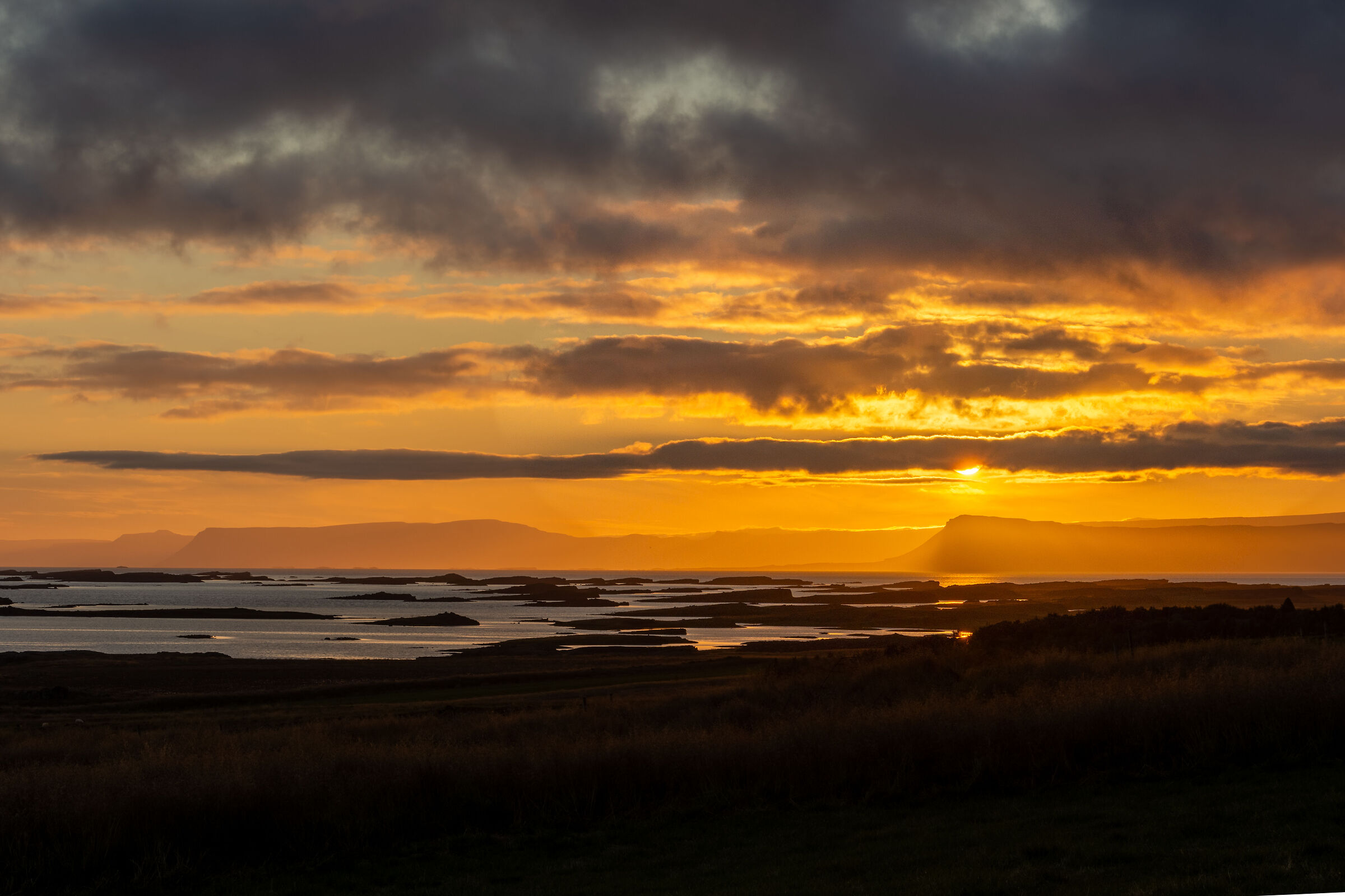 Tramonto a Reynisfjara