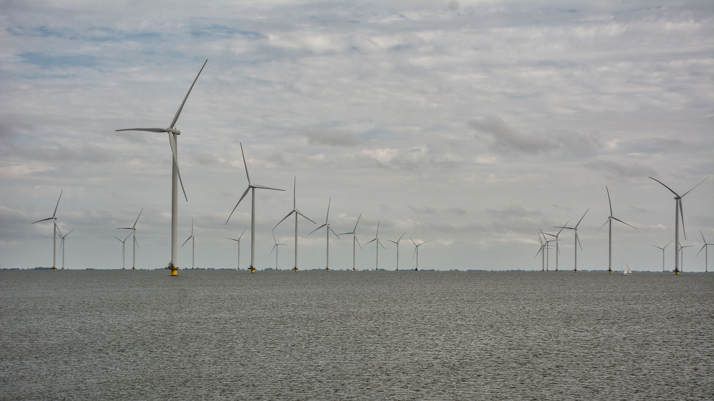 Il parco eolico dei Paesi Bassi